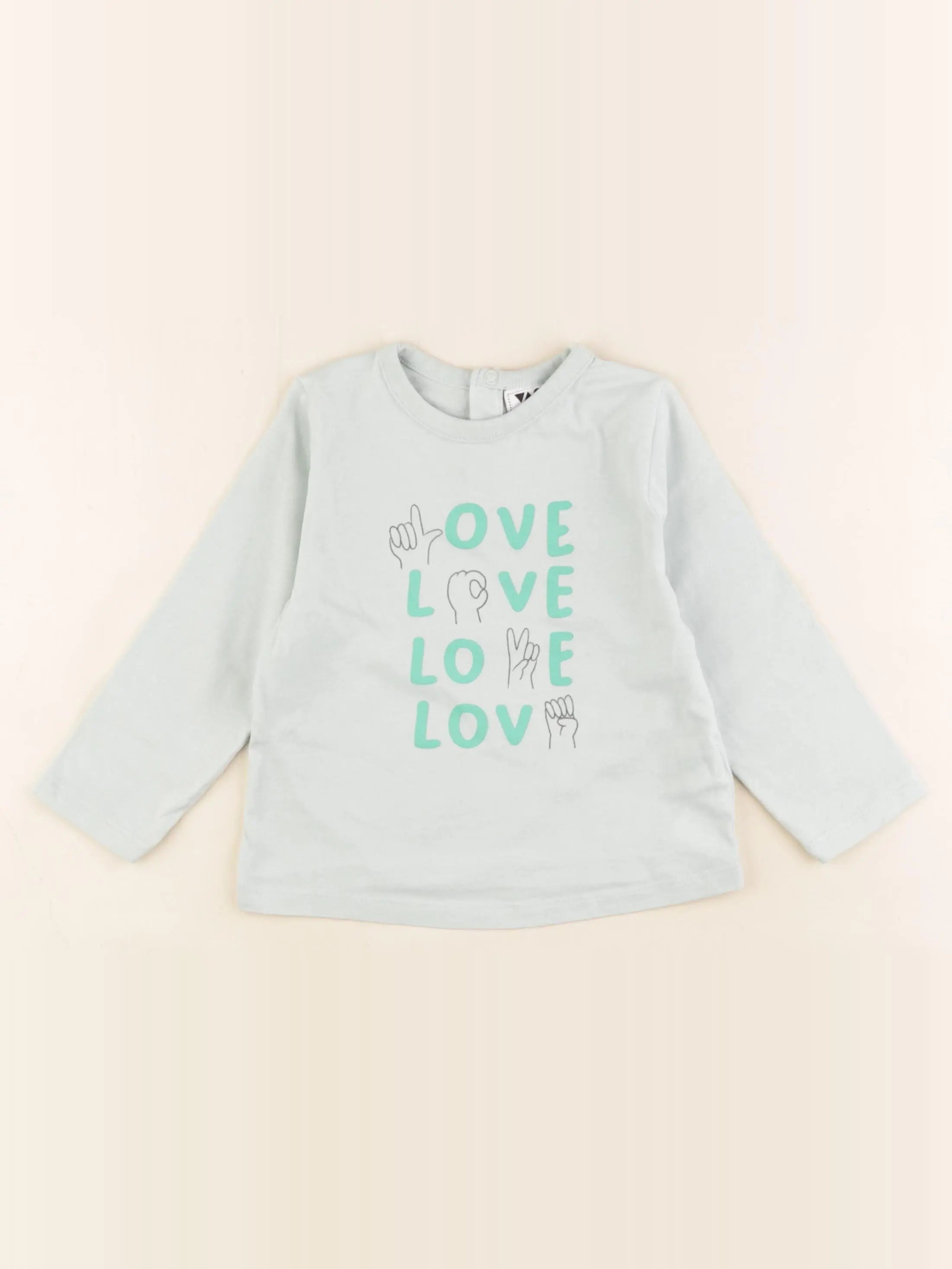 Tape à l'oeil - tee-shirt vert - 24 mois