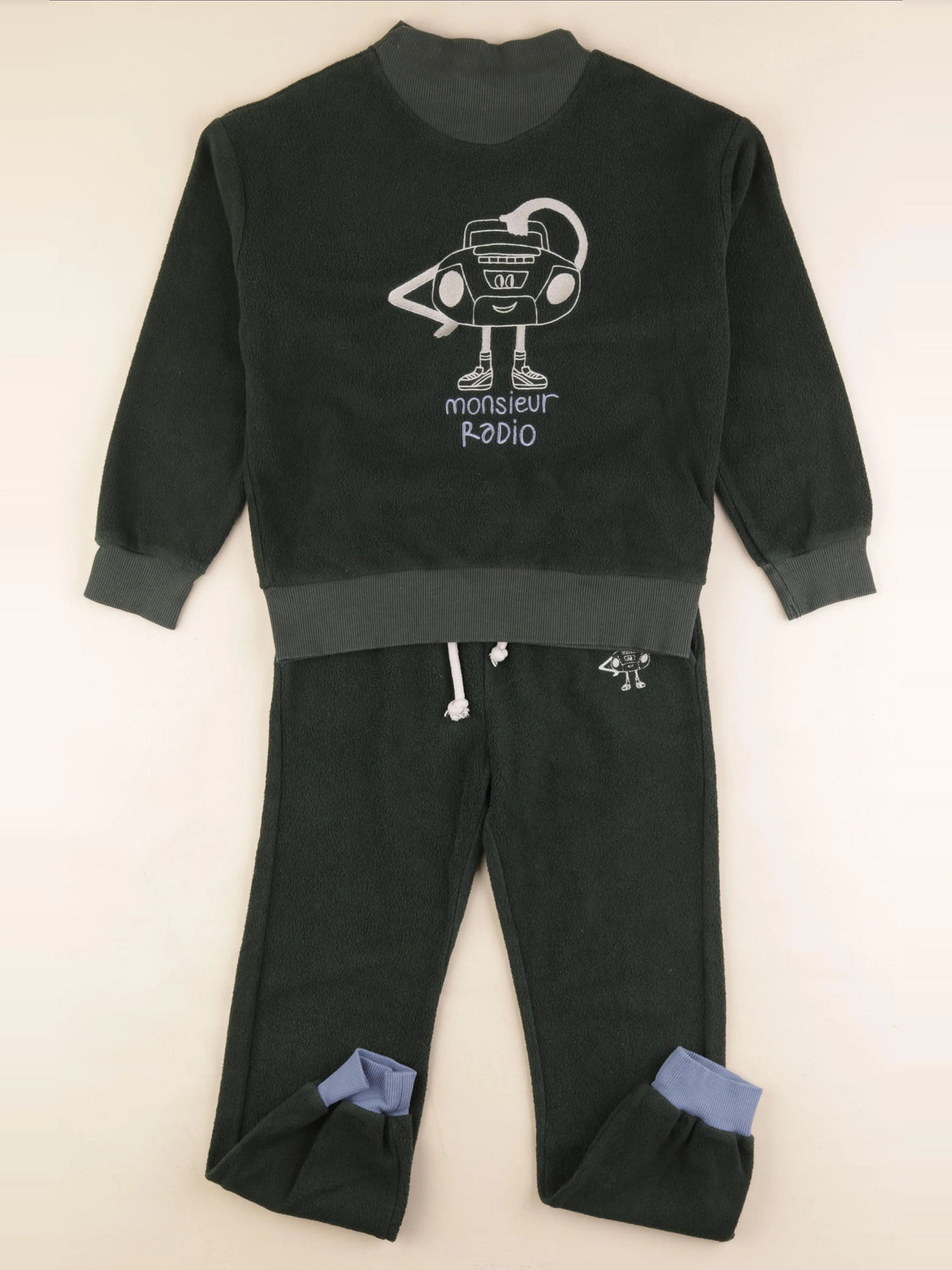 Maison Tadaboum - ensemble vert - 10/11 ans