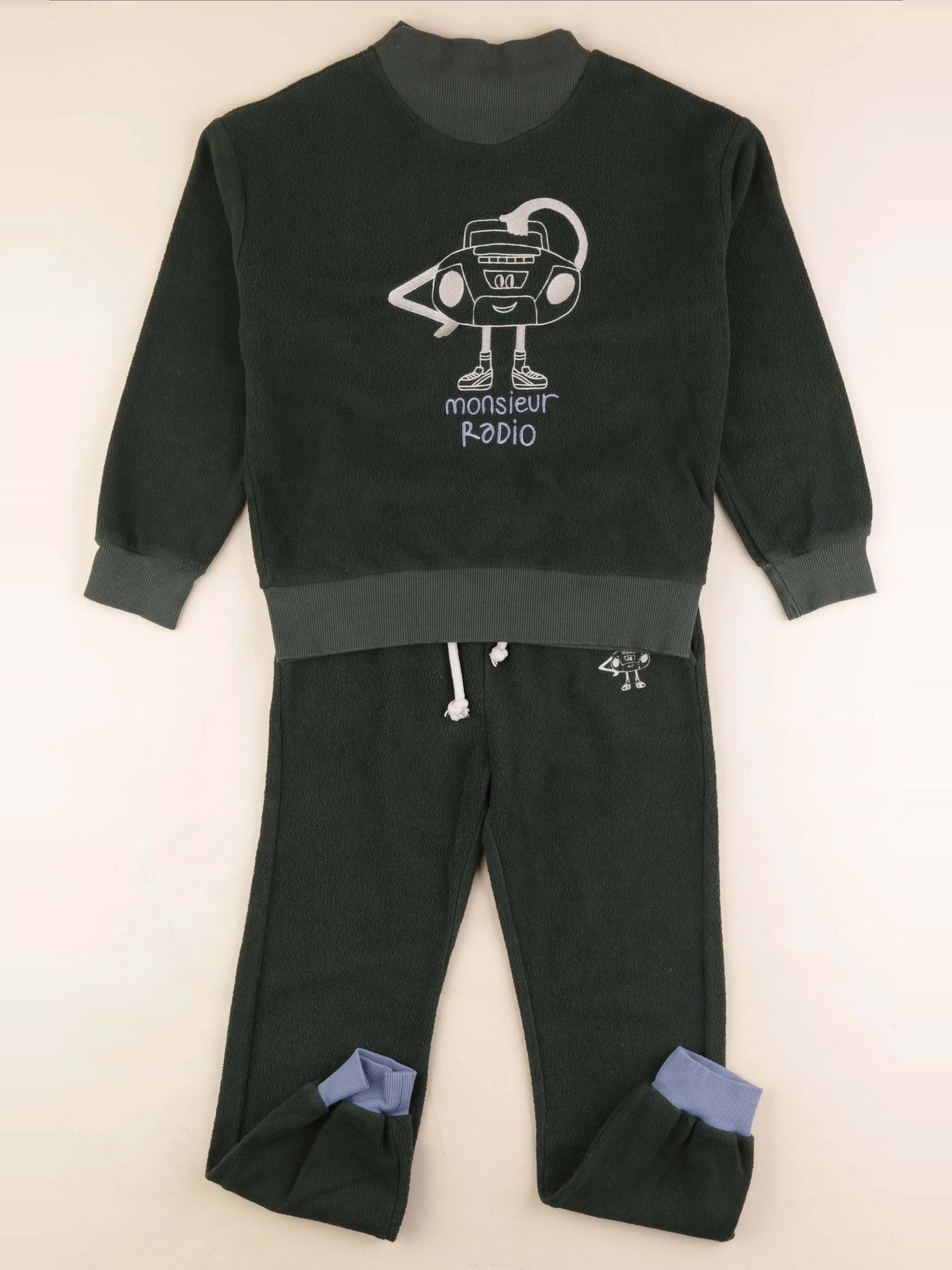 Maison Tadaboum - ensemble vert - 10/11 ans