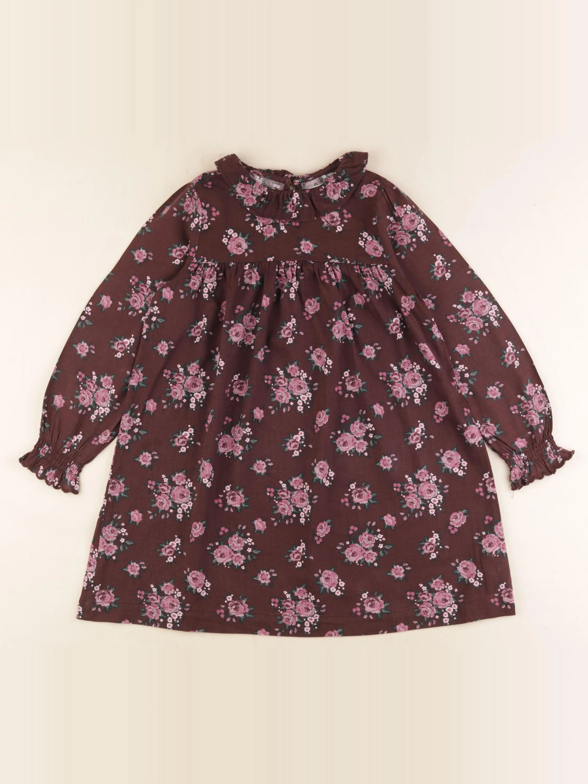 Vertbaudet - robe multicolore - 8 ans