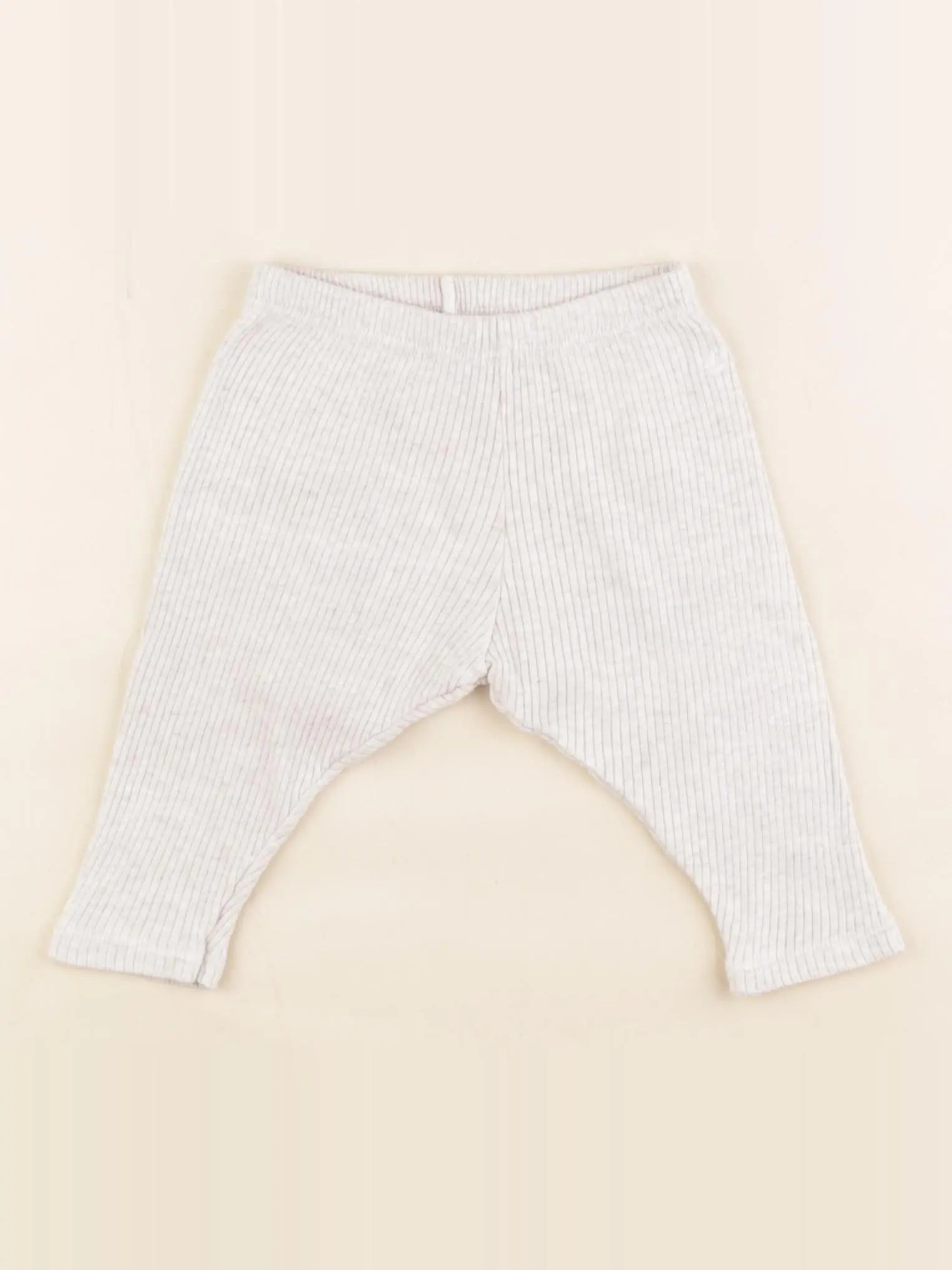 Petit Bateau - sarouel gris - 3 mois