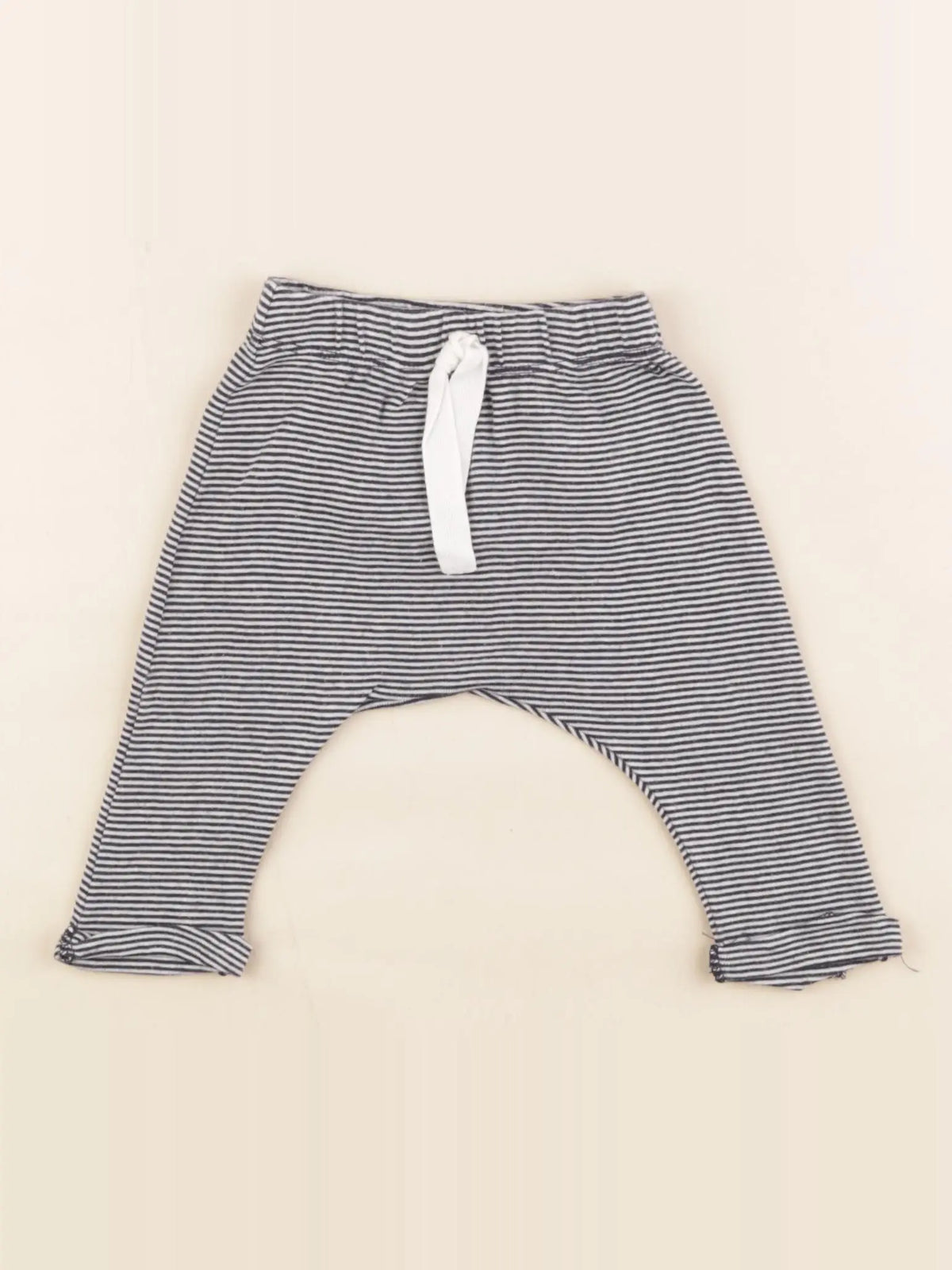 Petit Bateau - sarouel bleu - 3 mois