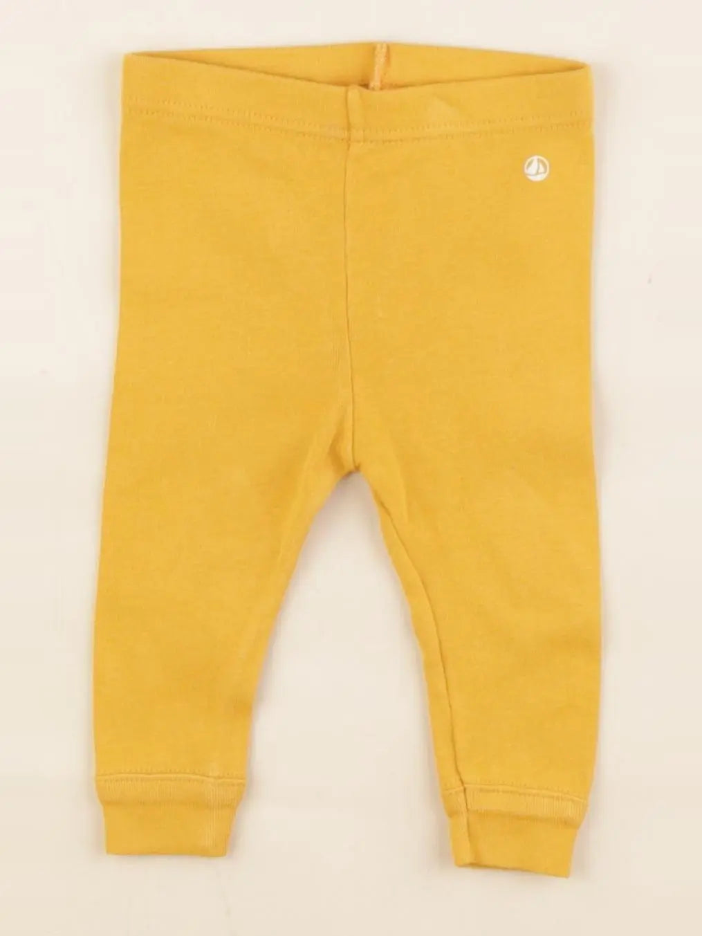Petit Bateau - legging jaune - 3 mois
