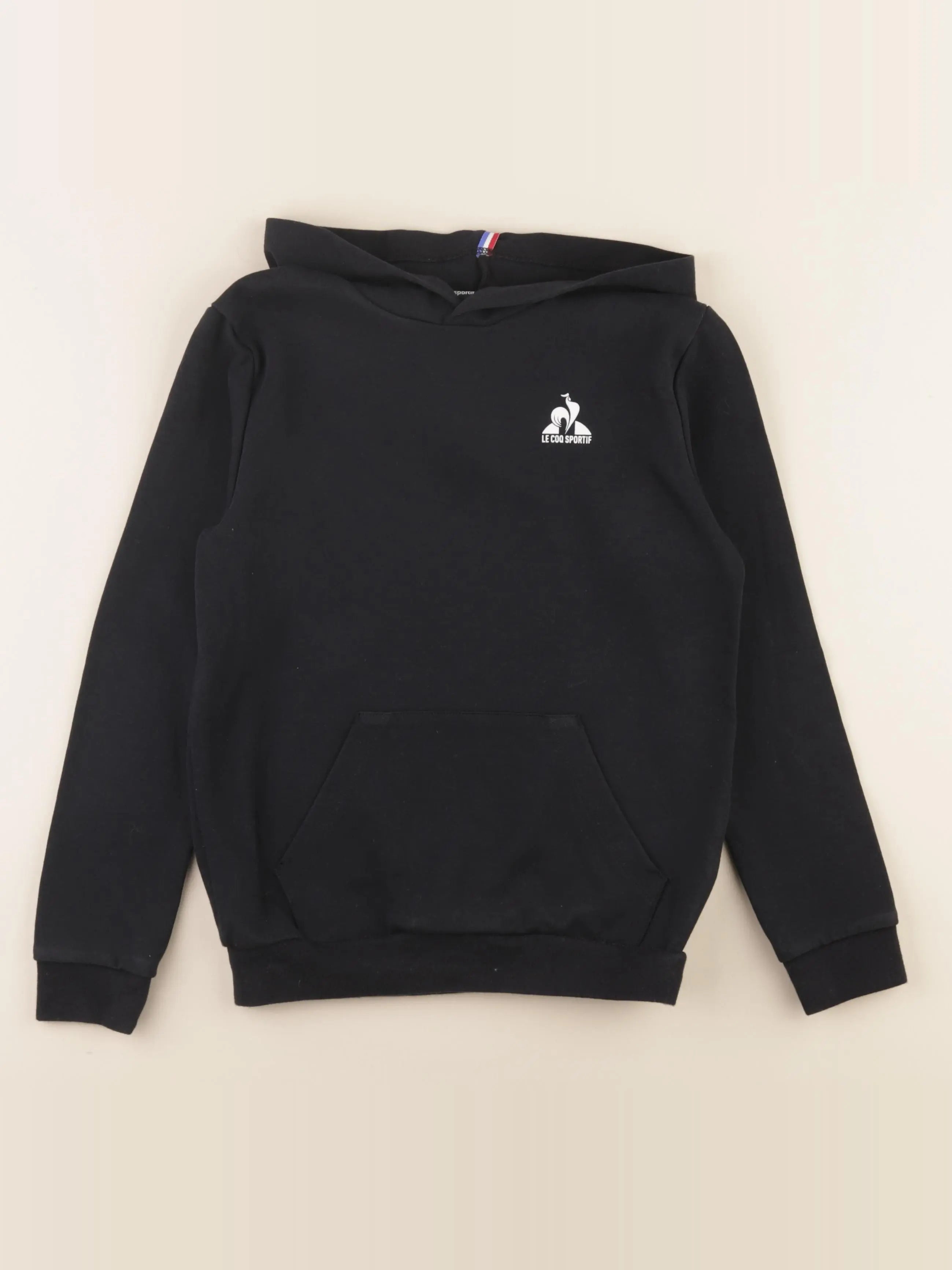 Le Coq Sportif - sweat noir - 10 ans