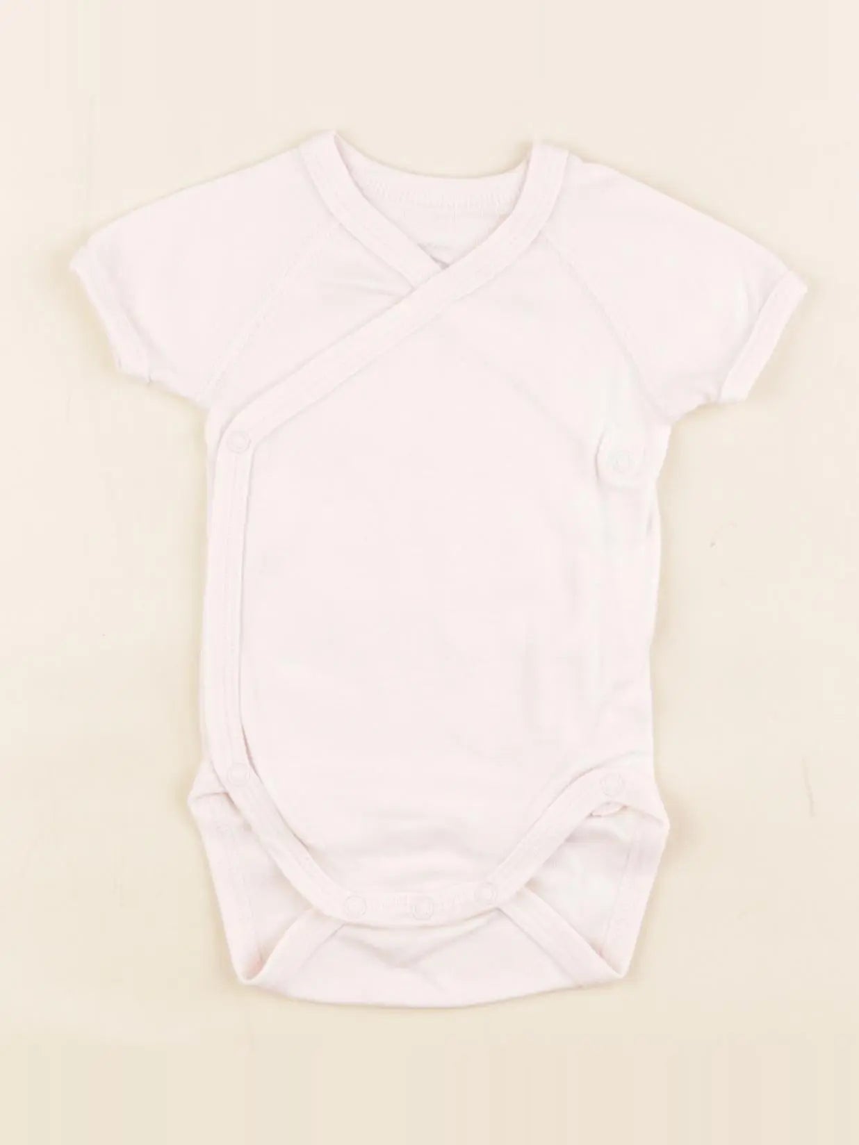 Petit Bateau - body rose - 1 mois