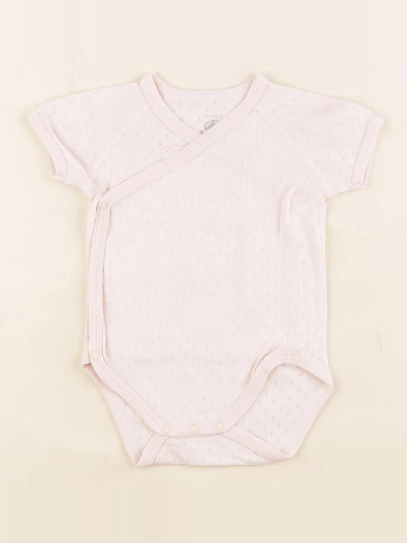 Petit Bateau - body rose - 3 mois