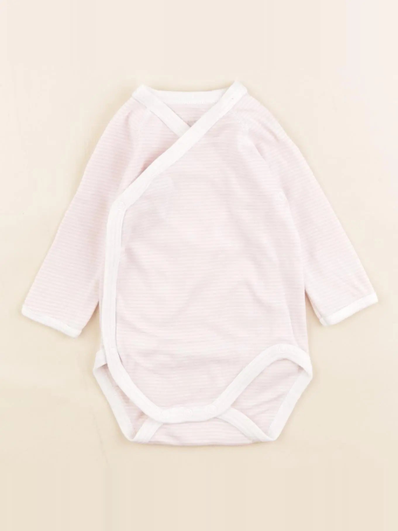 Petit Bateau - body rose - 3 mois