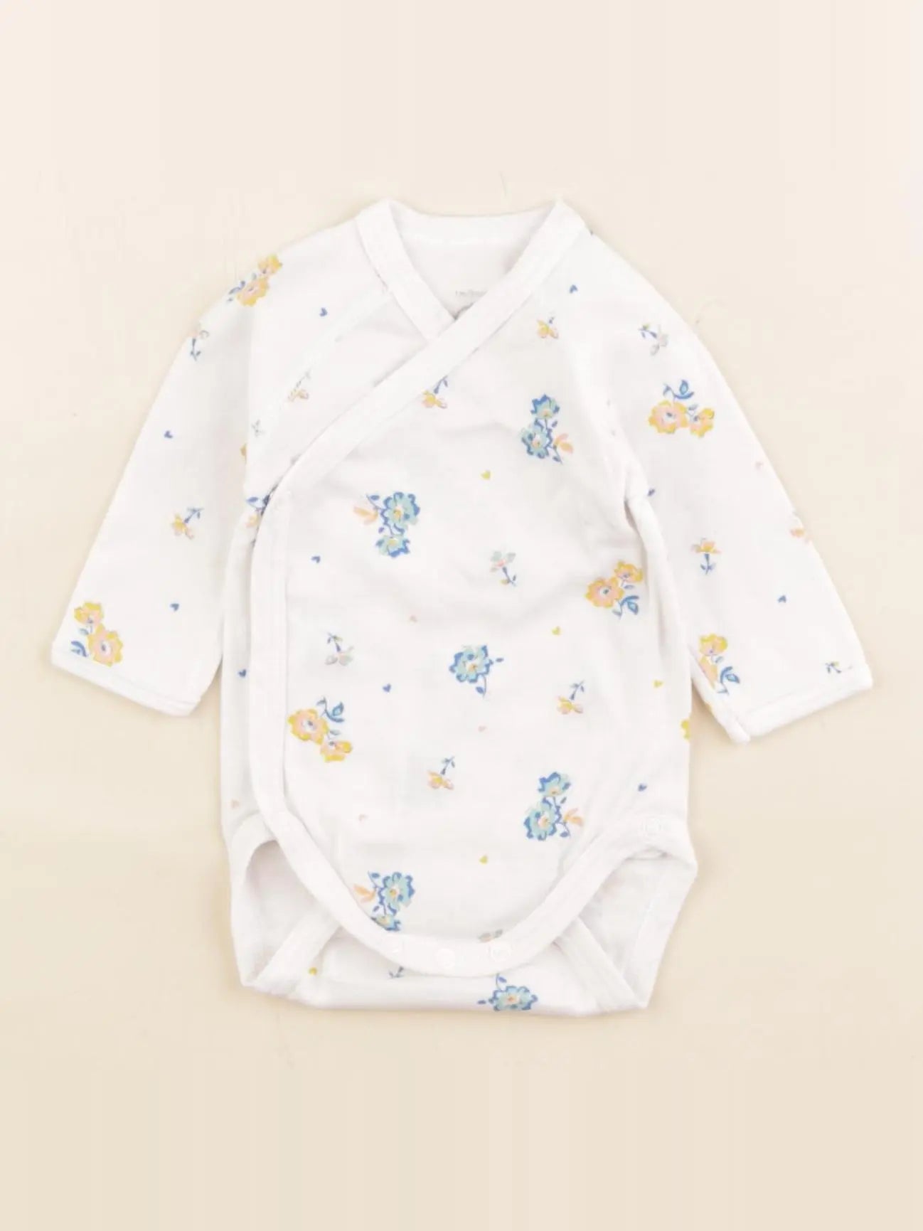 Petit Bateau - body multicolore - 1 mois