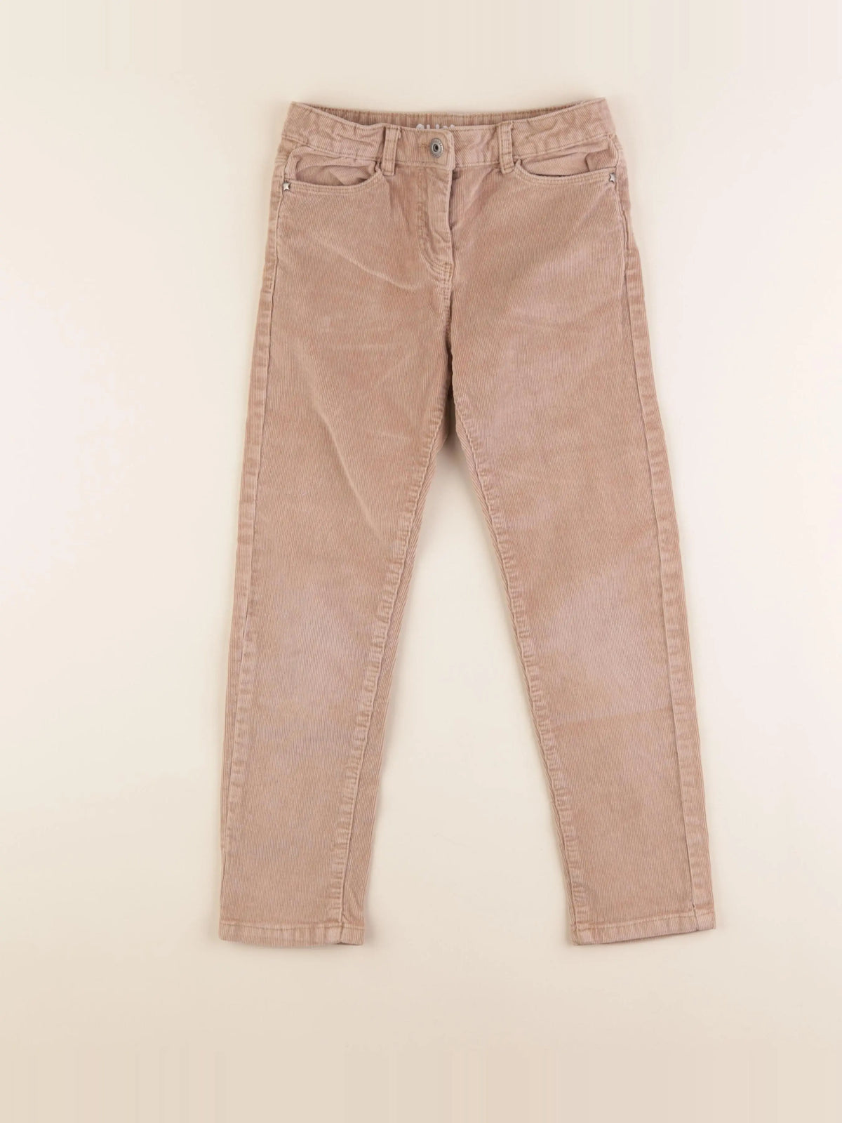 Vertbaudet - pantalon marron - 8 ans