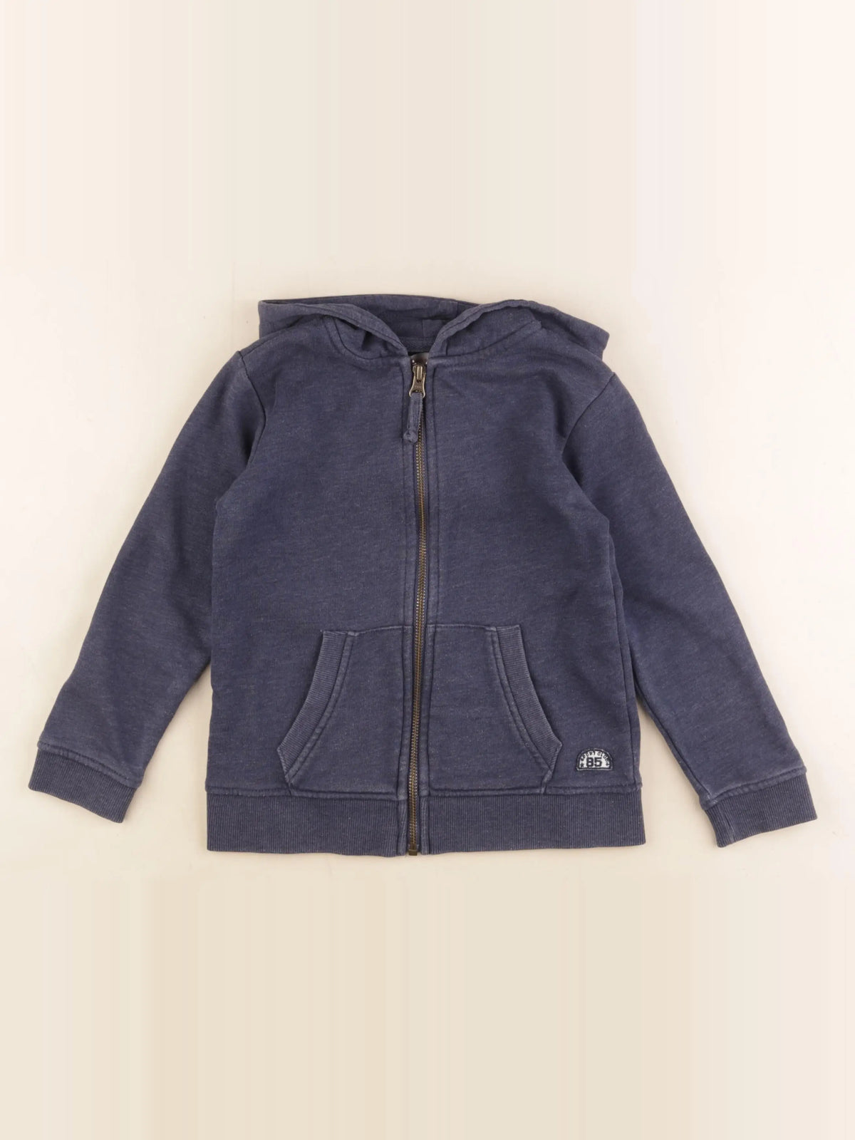 Monoprix - sweat bleu - 6 ans