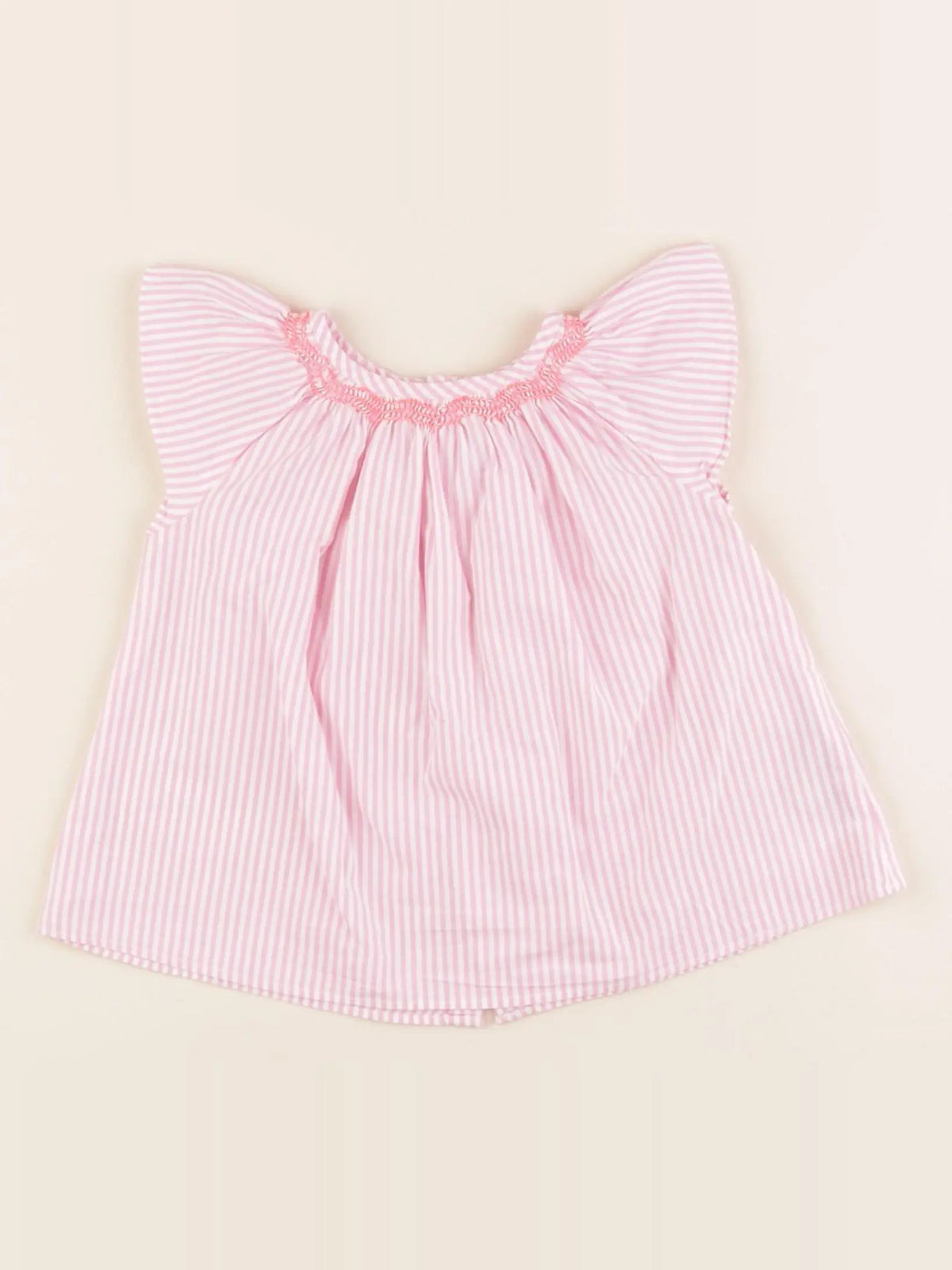 Jacadi - blouse rose - 12 mois