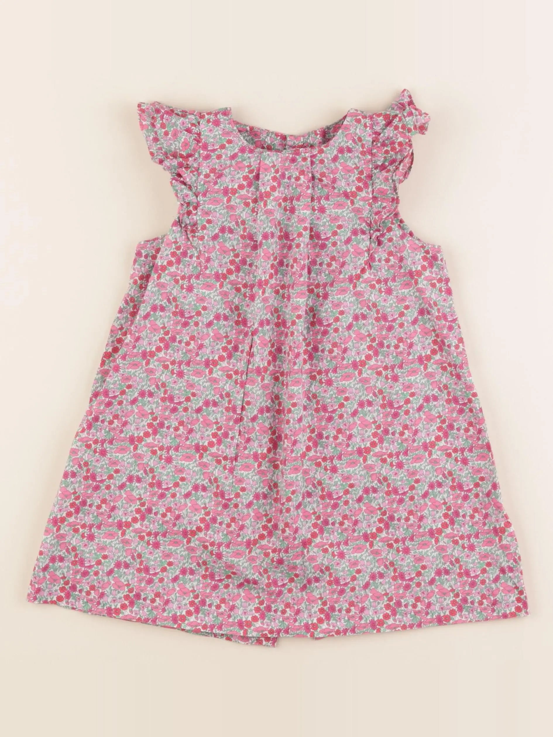 Jacadi - robe liberty rose - 24 mois