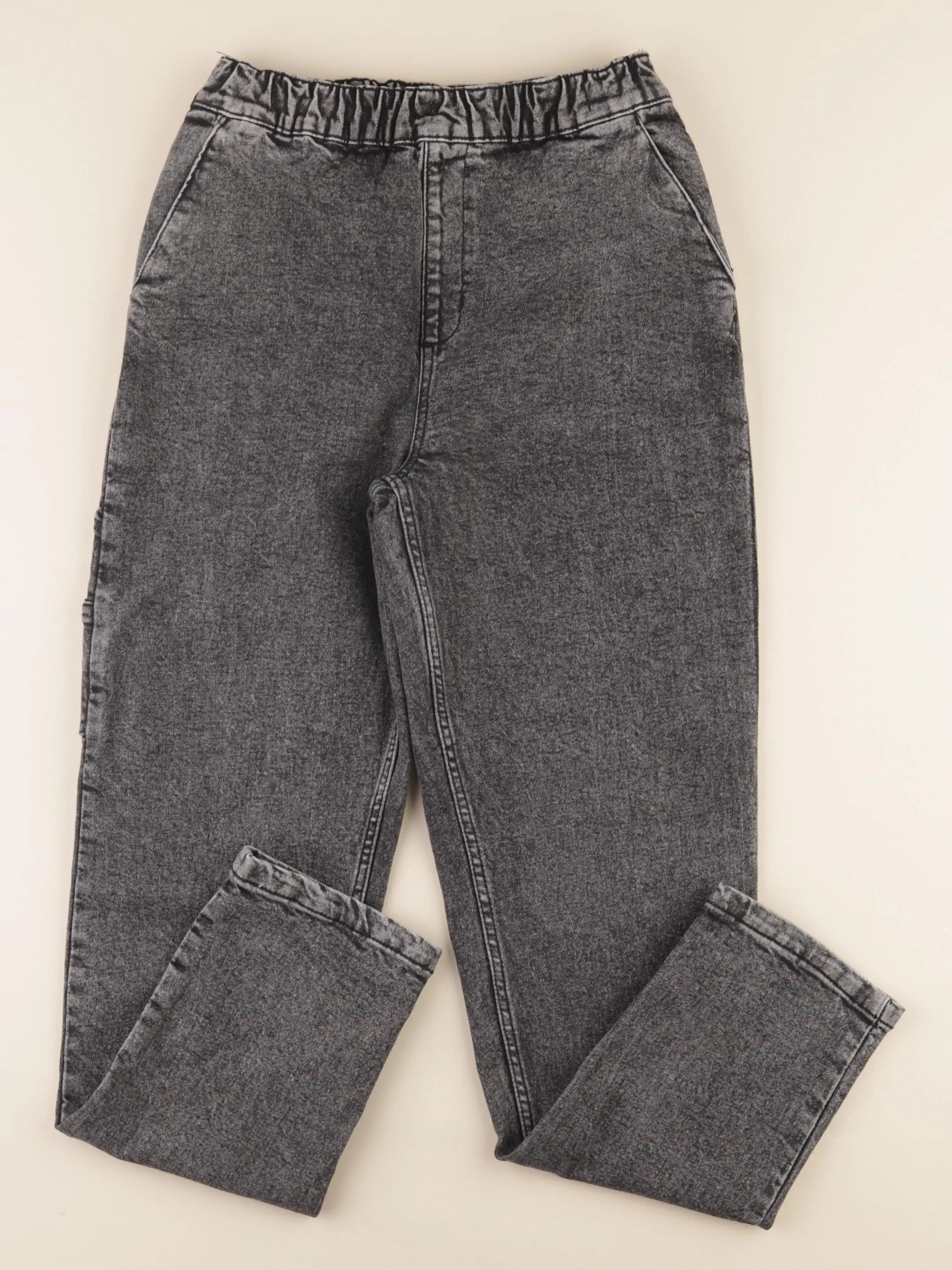 Monoprix - jean gris - 14 ans