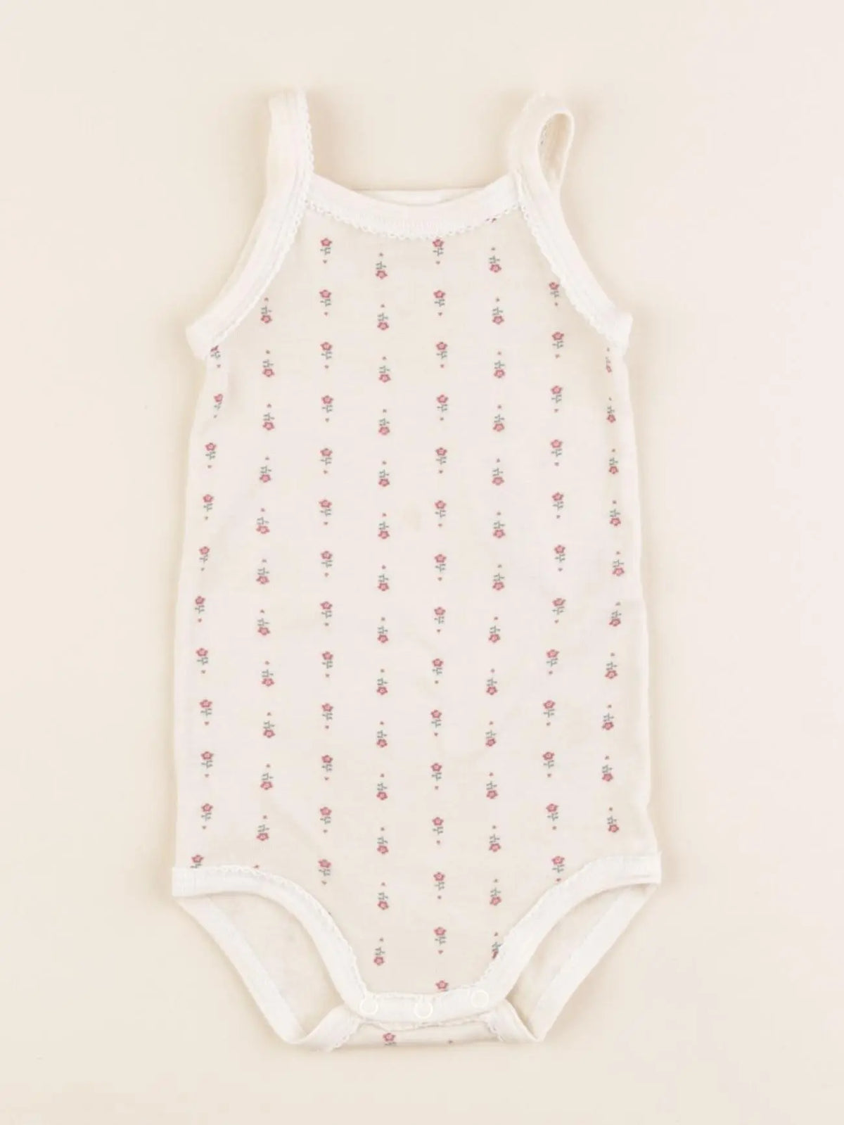 Petit Bateau - body blanc - 6 mois