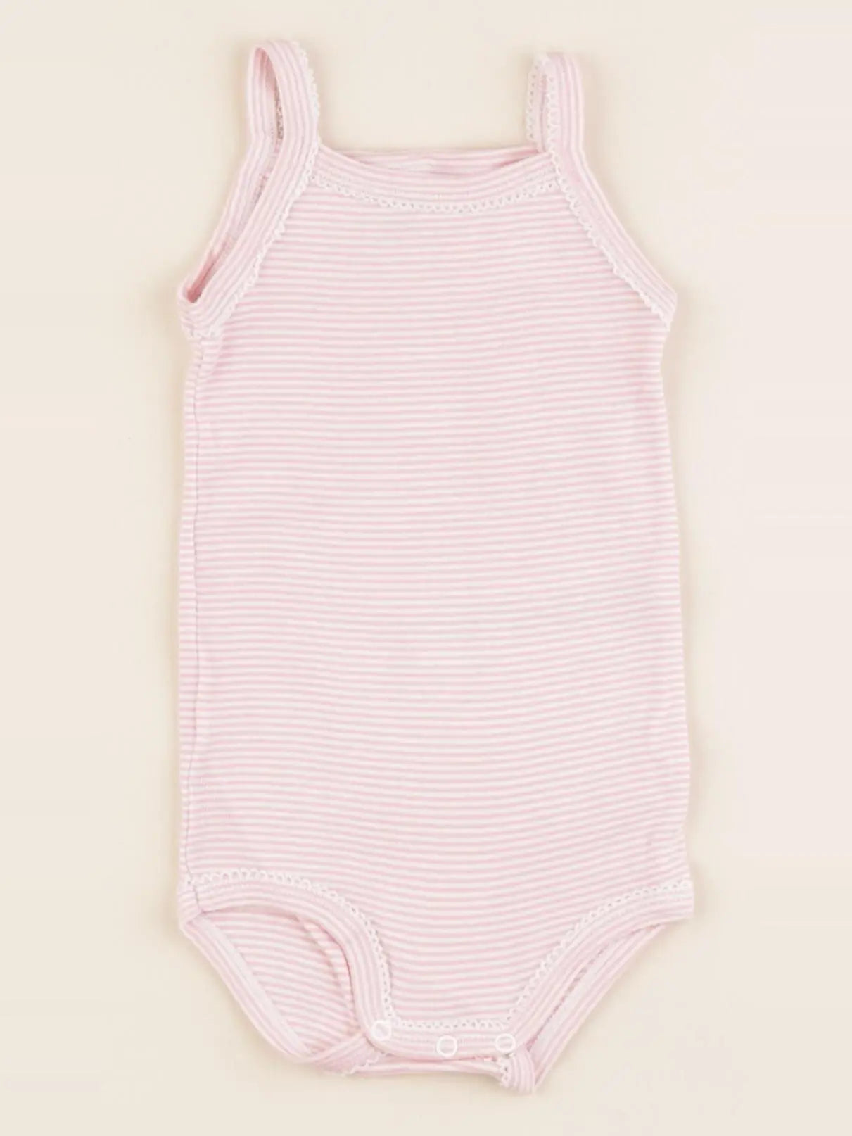 Petit Bateau - body rose - 6 mois