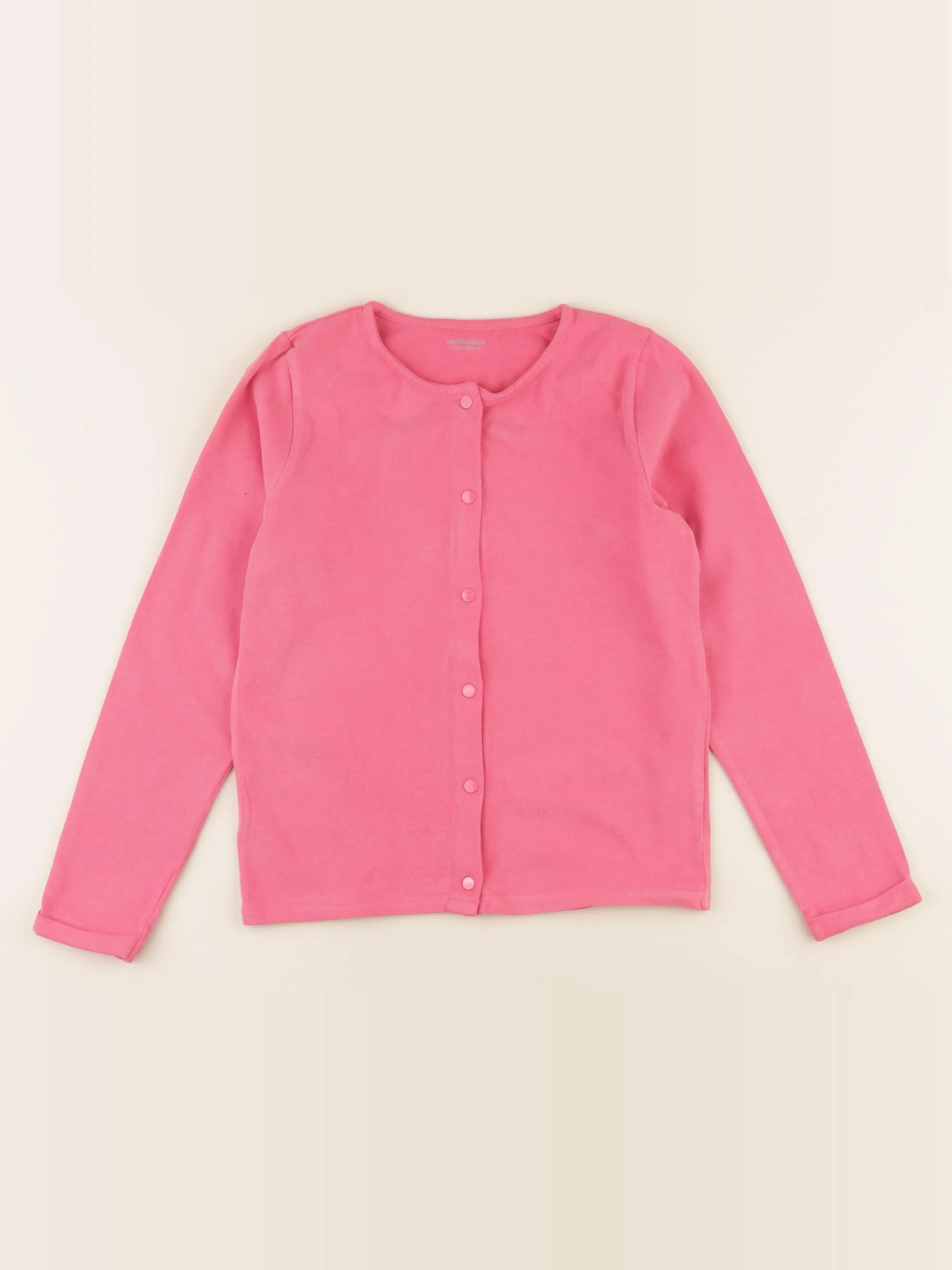 Vertbaudet - sweat rose - 9 ans