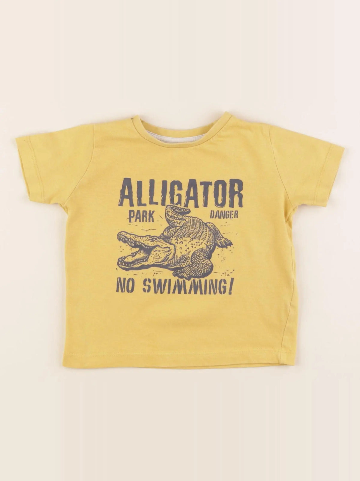 Vertbaudet - tee-shirt jaune - 2 ans