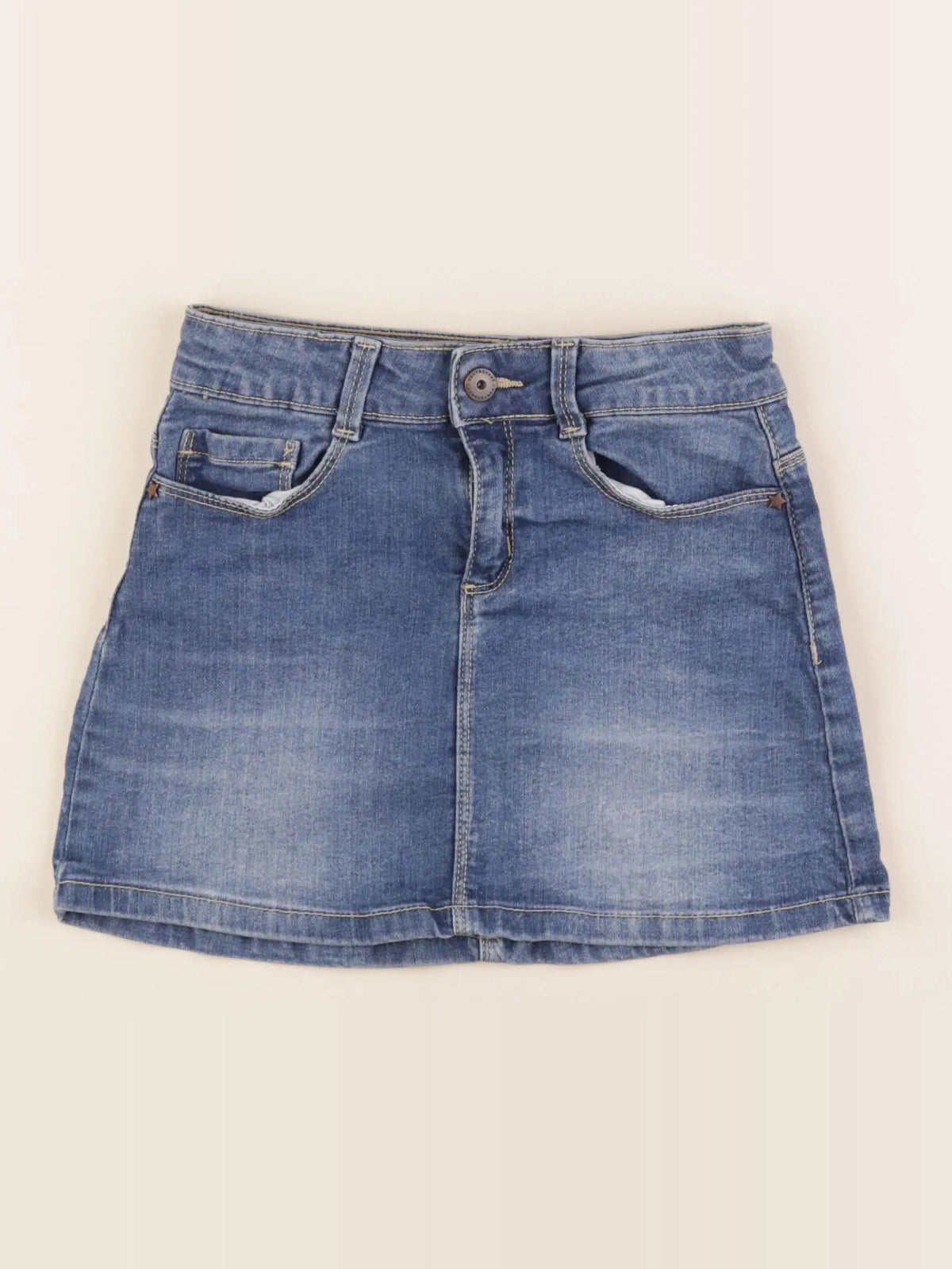 Vertbaudet - jupe bleu - 10 ans