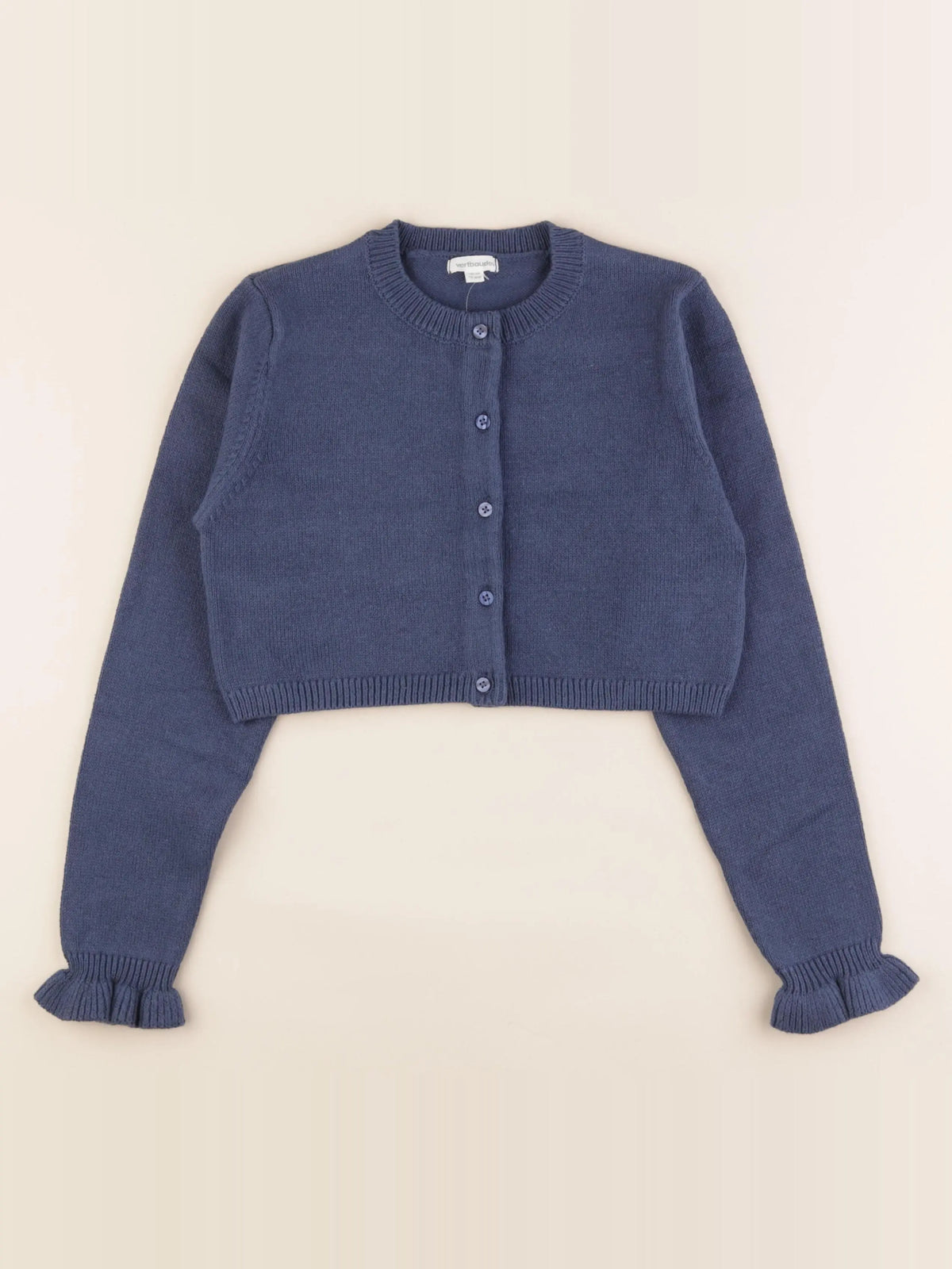 Vertbaudet - gilet bleu - 10 ans