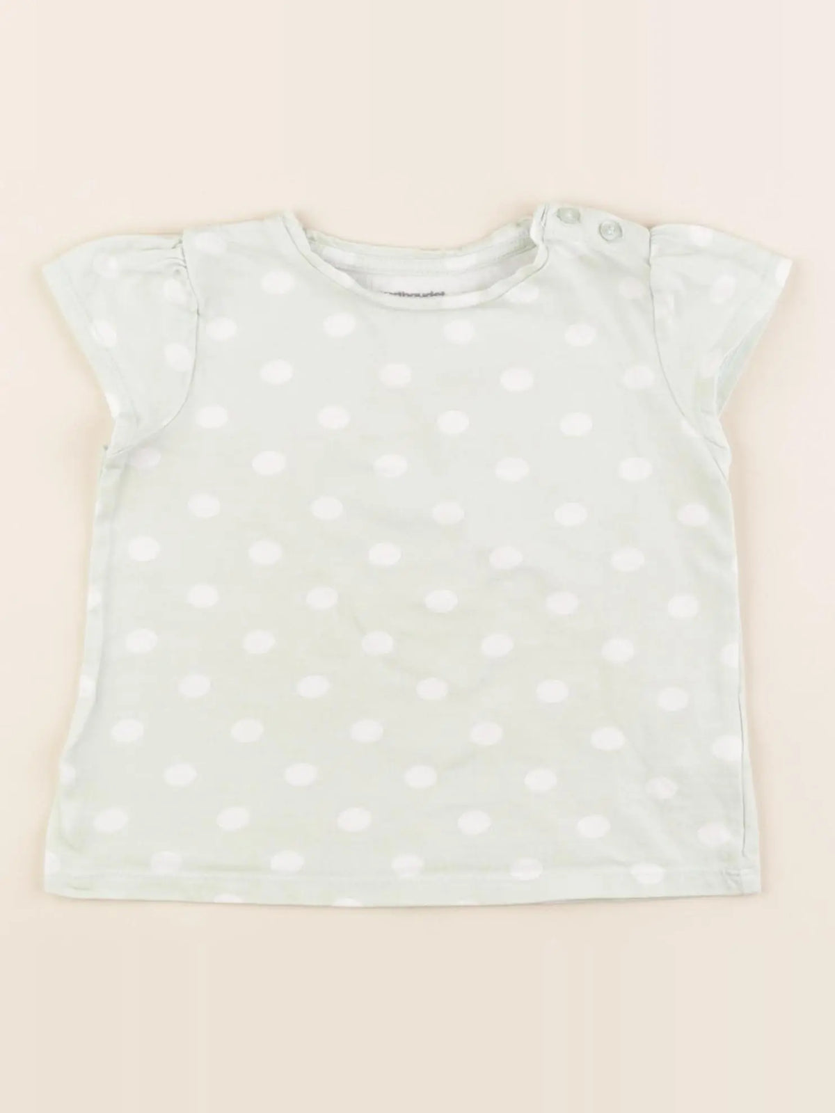 Vertbaudet - tee-shirt vert - 24 mois