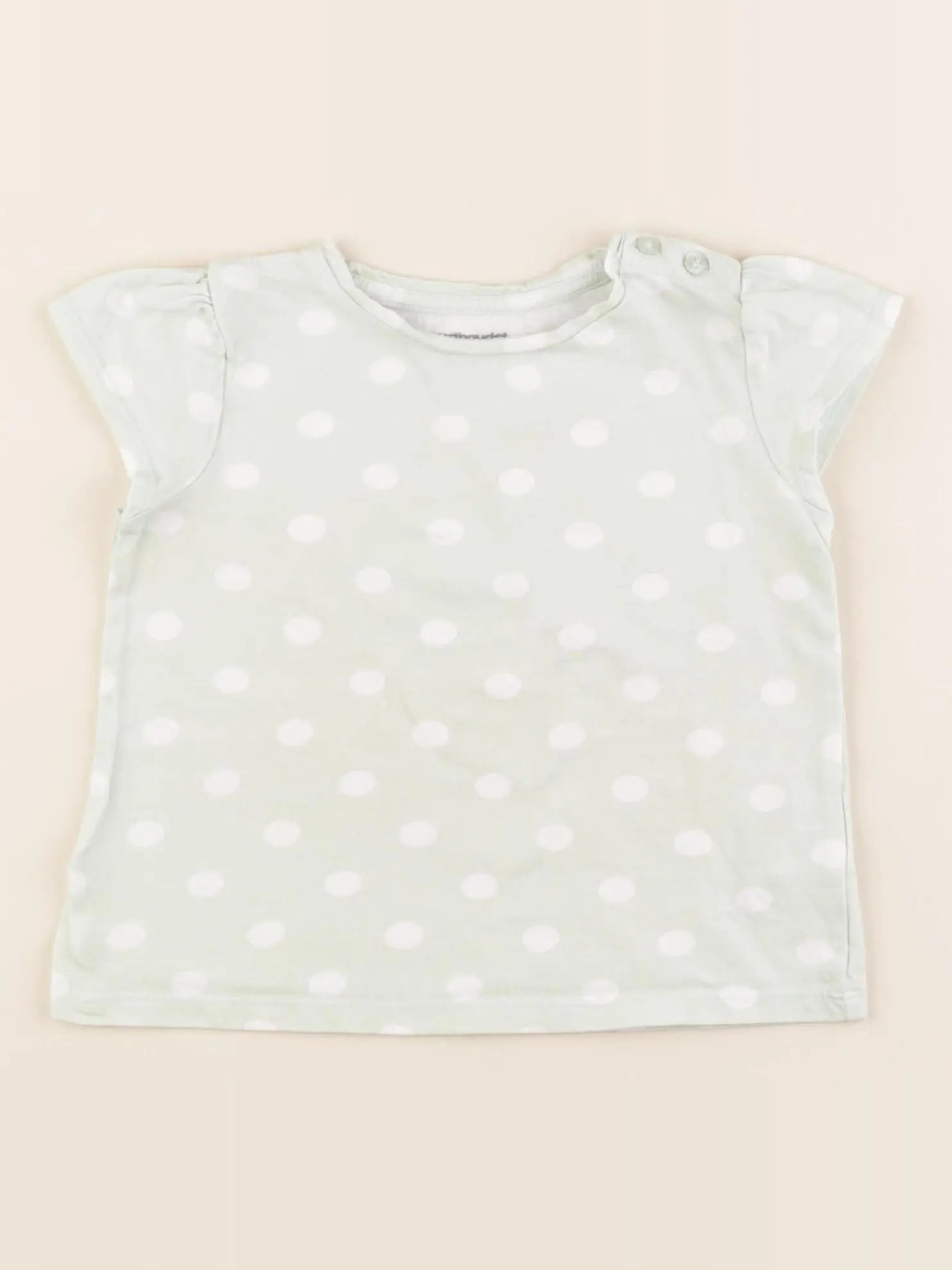 Vertbaudet - tee-shirt vert - 24 mois