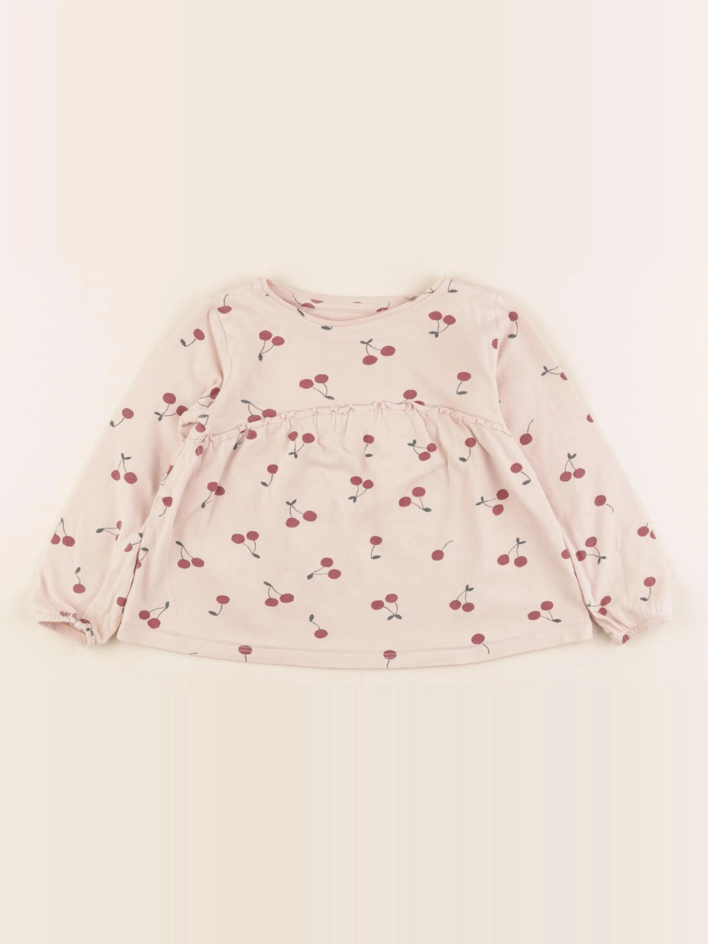 Vertbaudet - tee-shirt rose - 3 ans