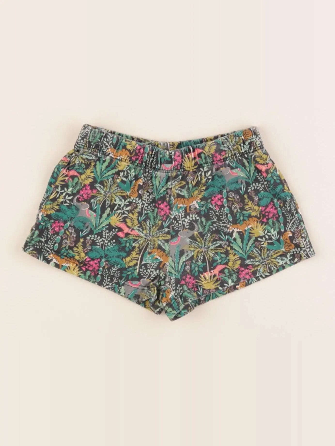 Vertbaudet - short multicolore - 2 ans