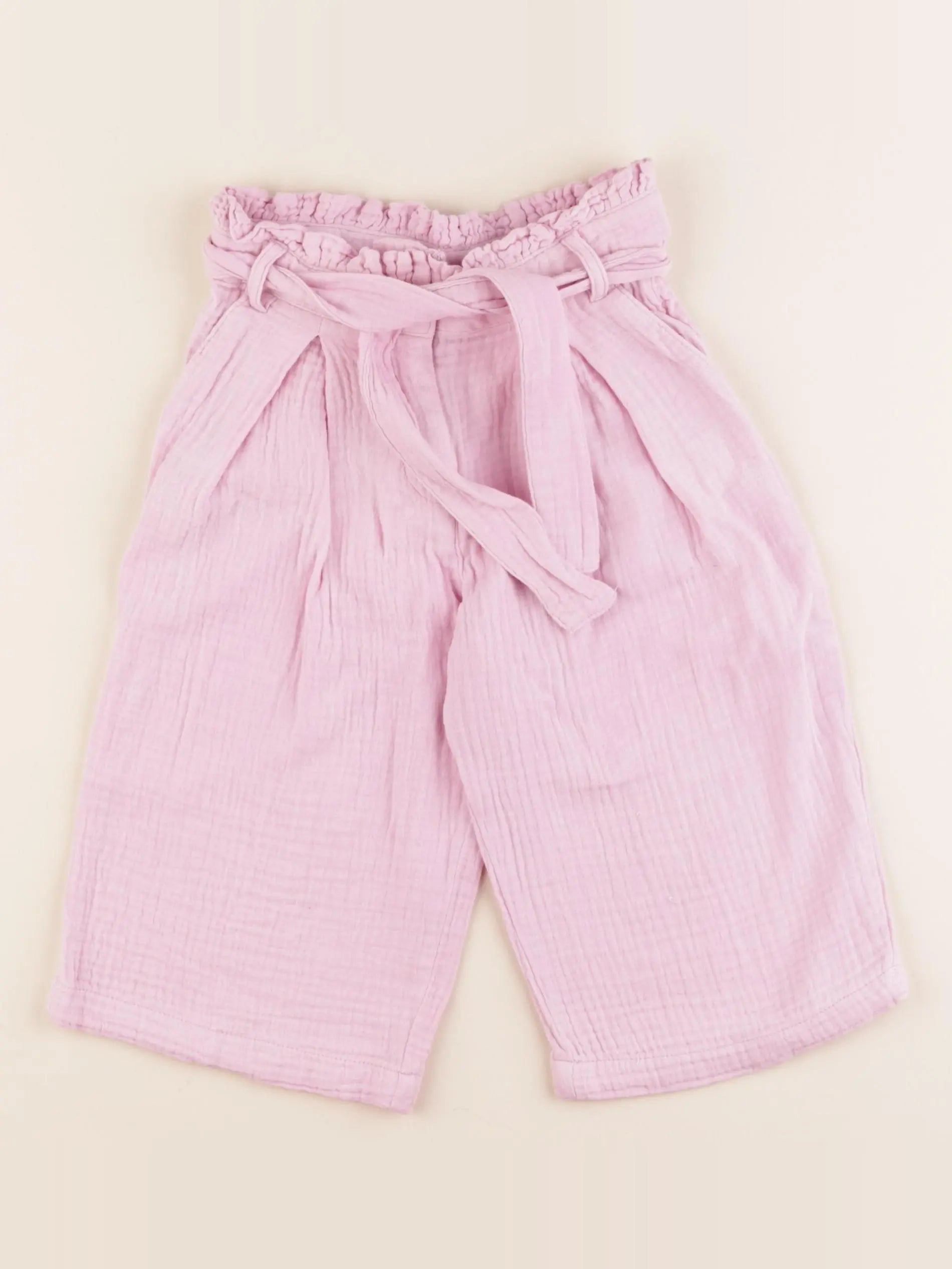Vertbaudet - pantalon violet - 3 ans