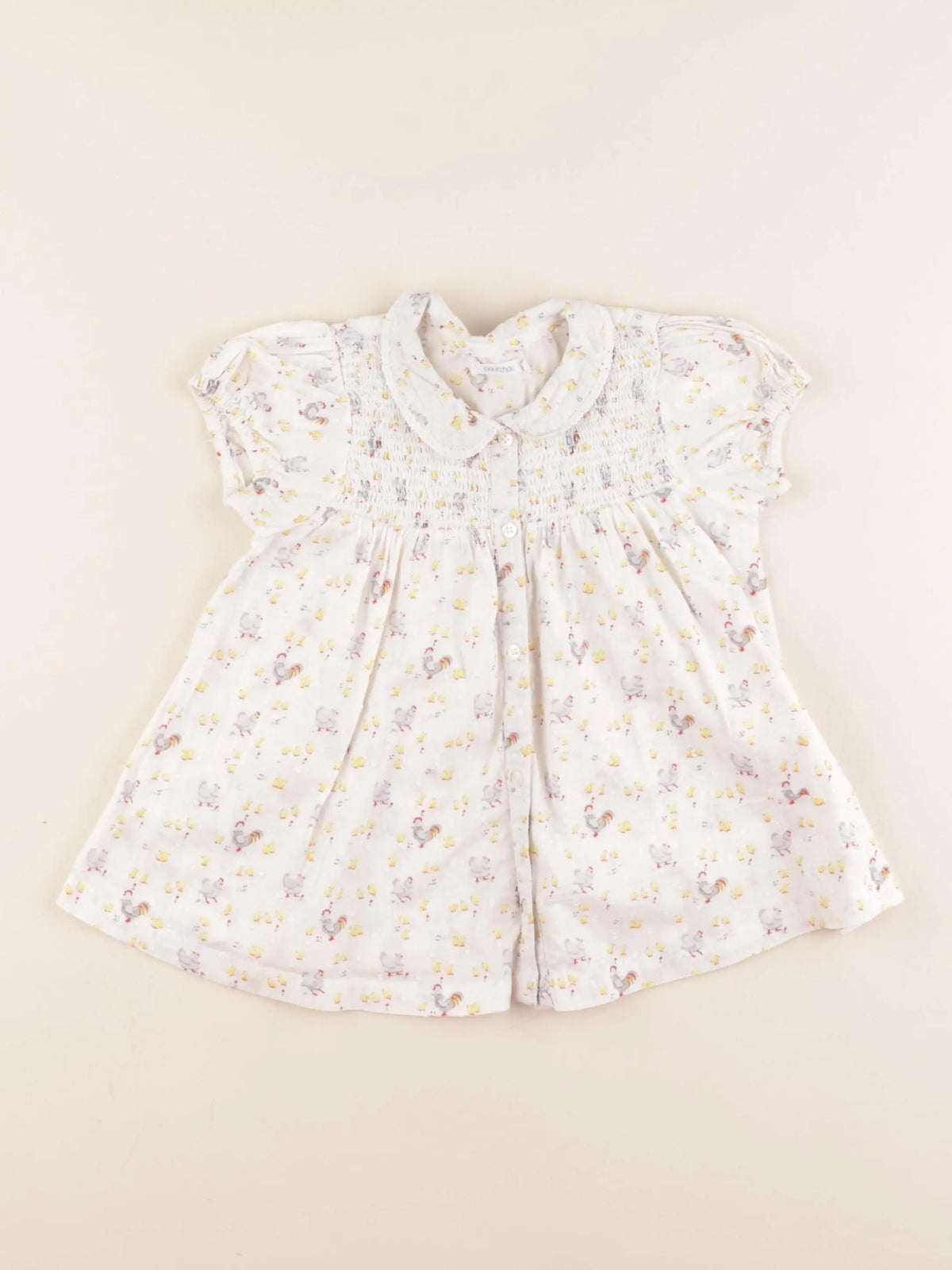 Boutchou - blouse beige, multicolore - 36 mois