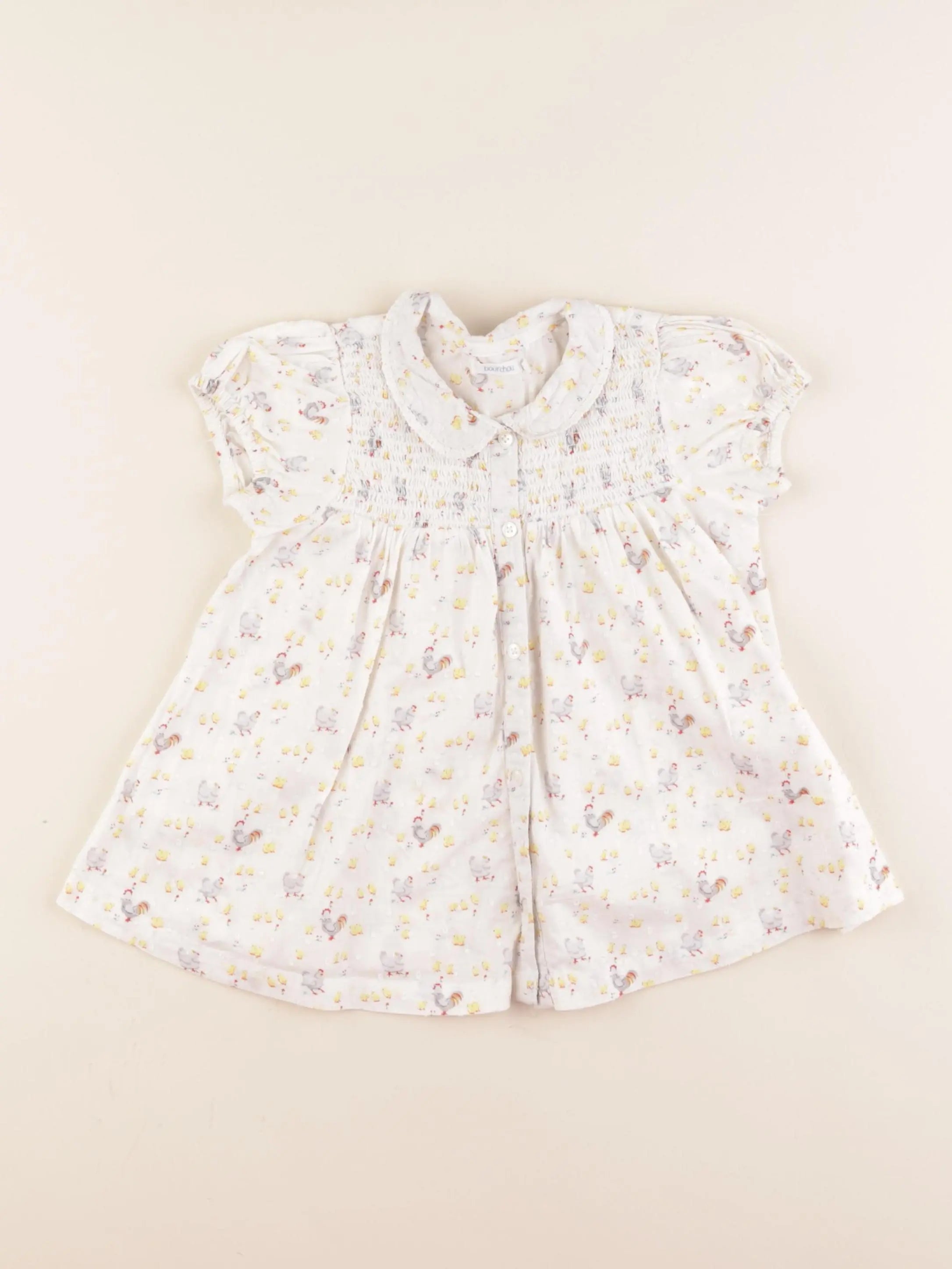 Boutchou - blouse beige, multicolore - 36 mois