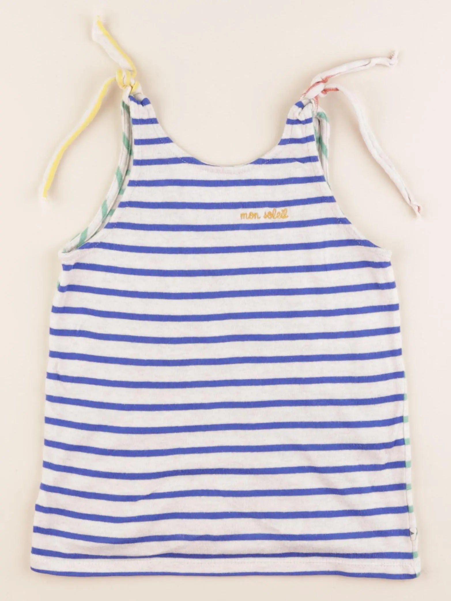 Arsène et les pipelettes - débardeur bleu - 8 ans