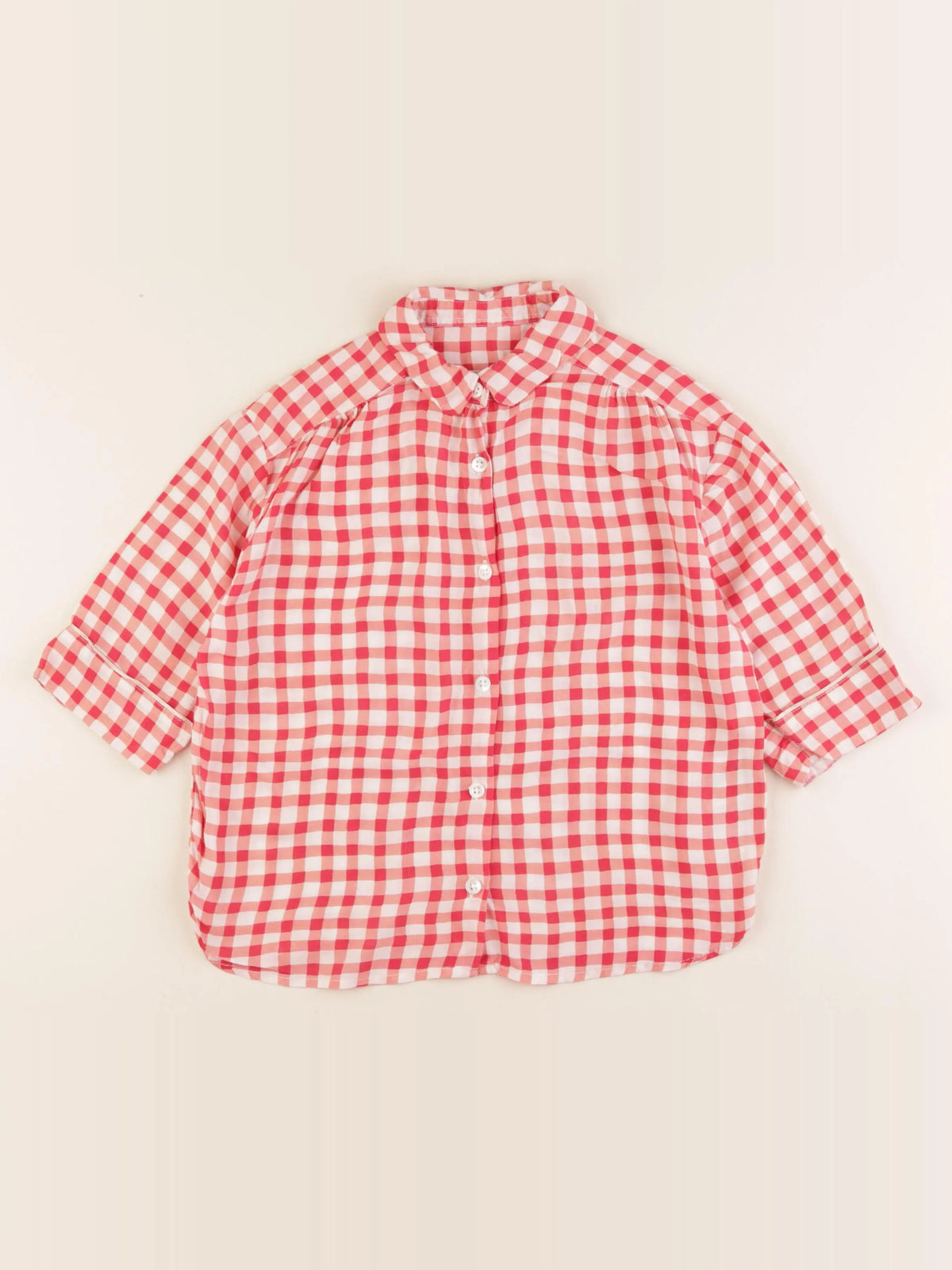 Bellerose - chemise rouge - 12 ans
