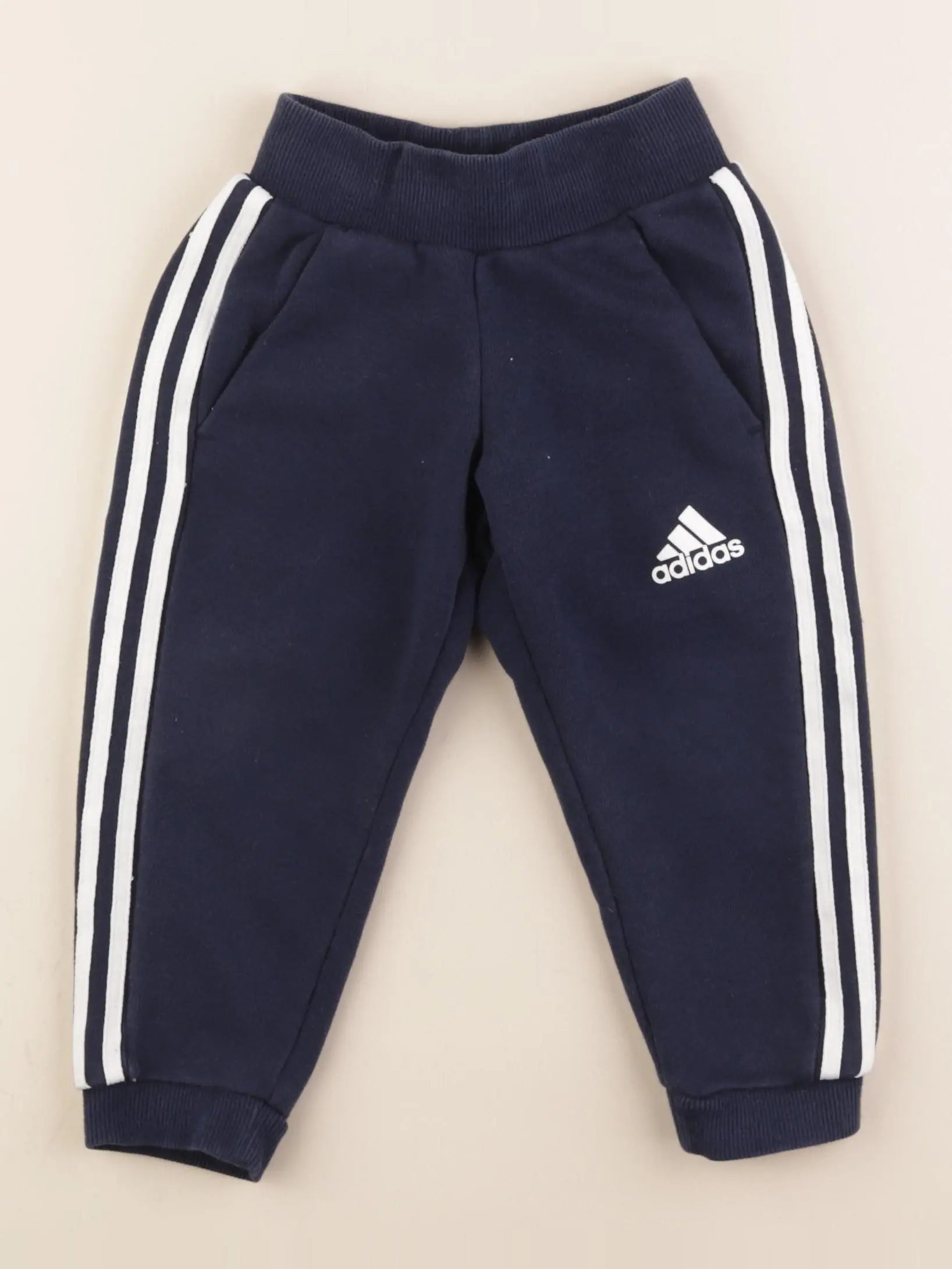 Adidas - jogging bleu - 18/24 mois