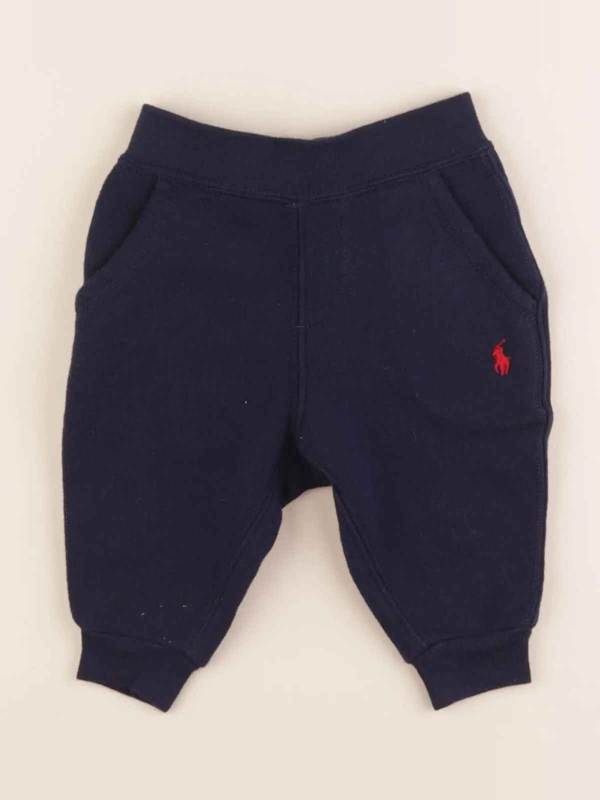 Ralph Lauren - jogging doublé bleu - 6 mois
