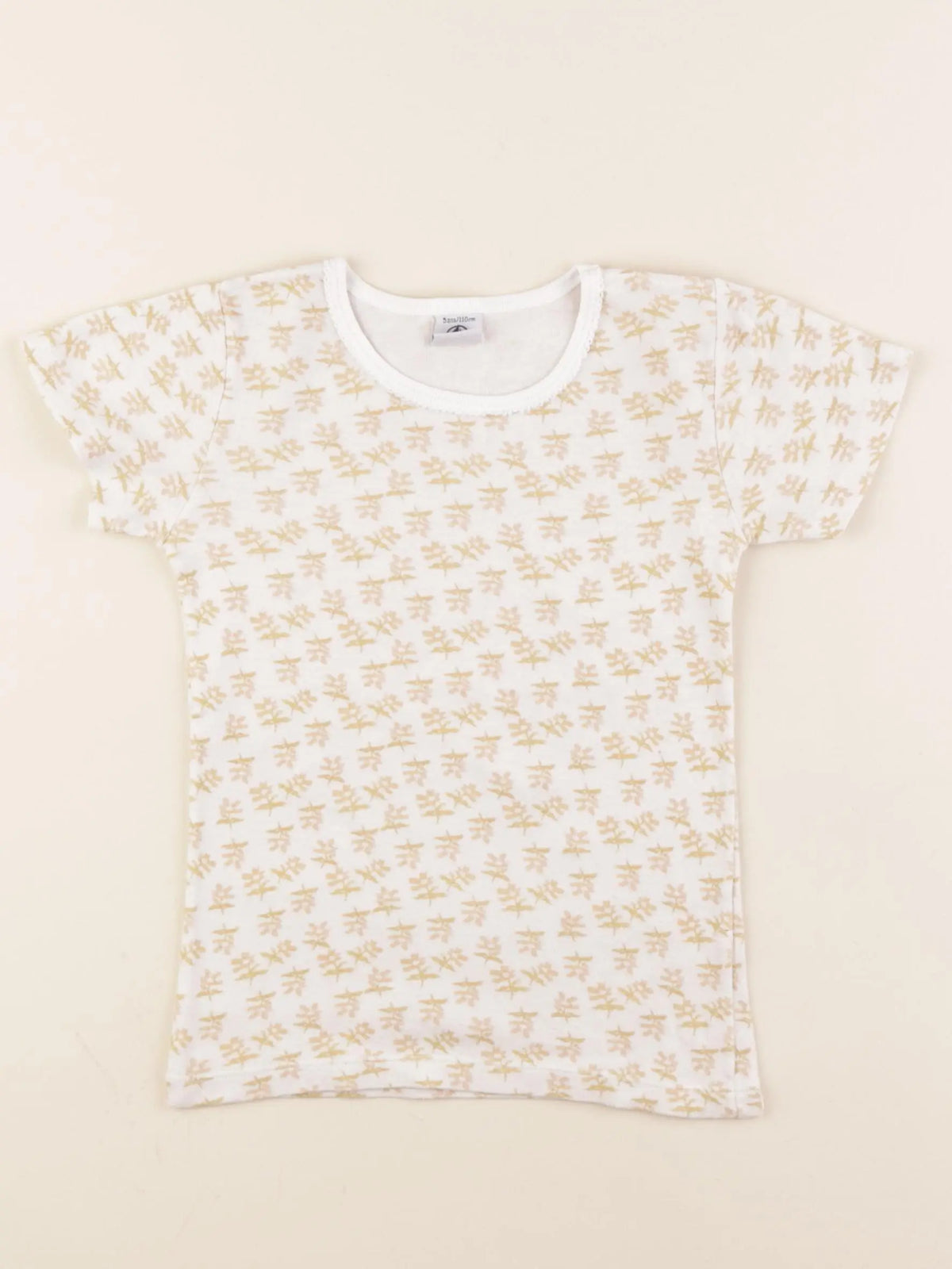 Petit Bateau - maillot de corps beige - 5 ans