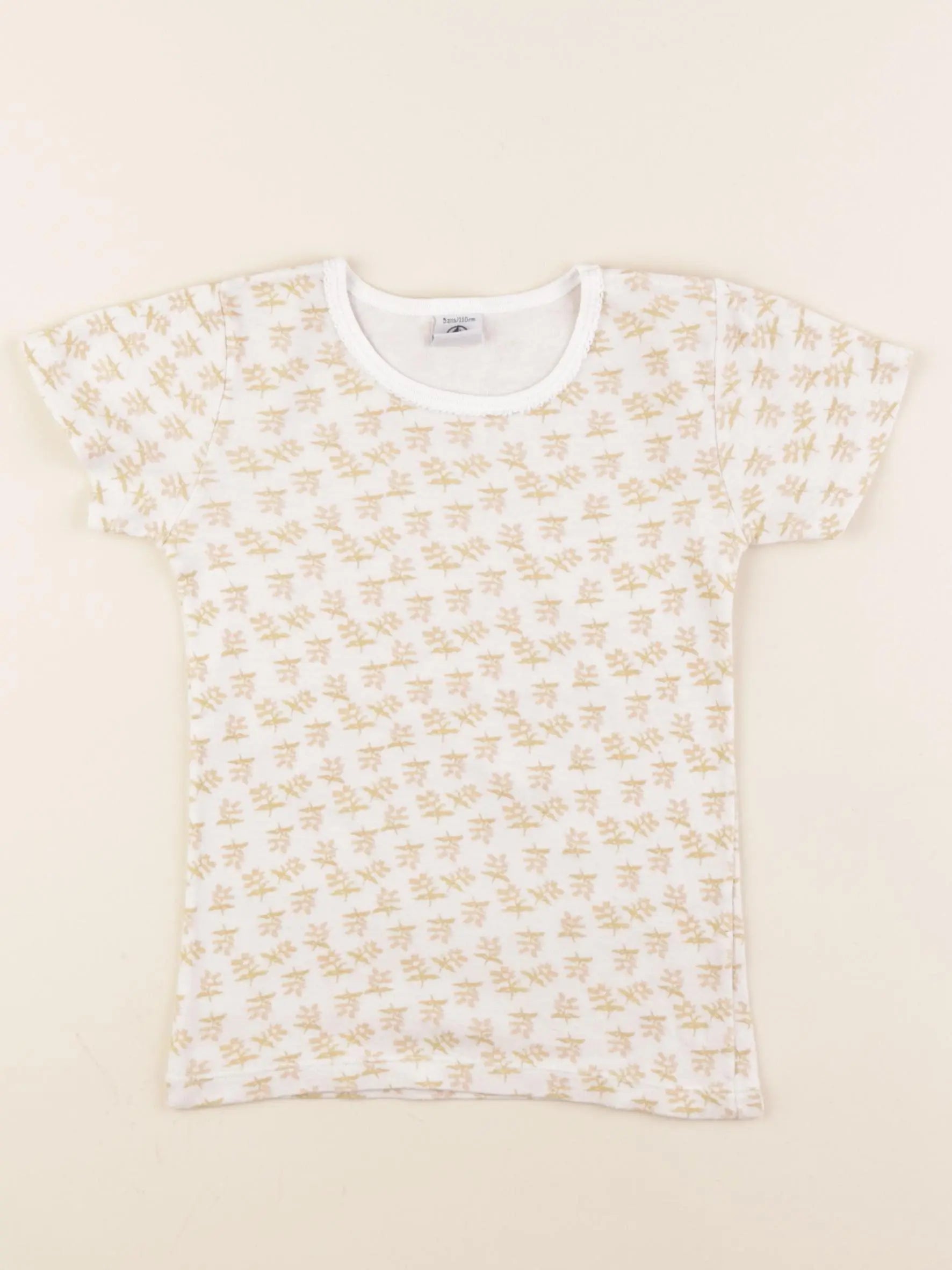 Petit Bateau - maillot de corps beige - 5 ans