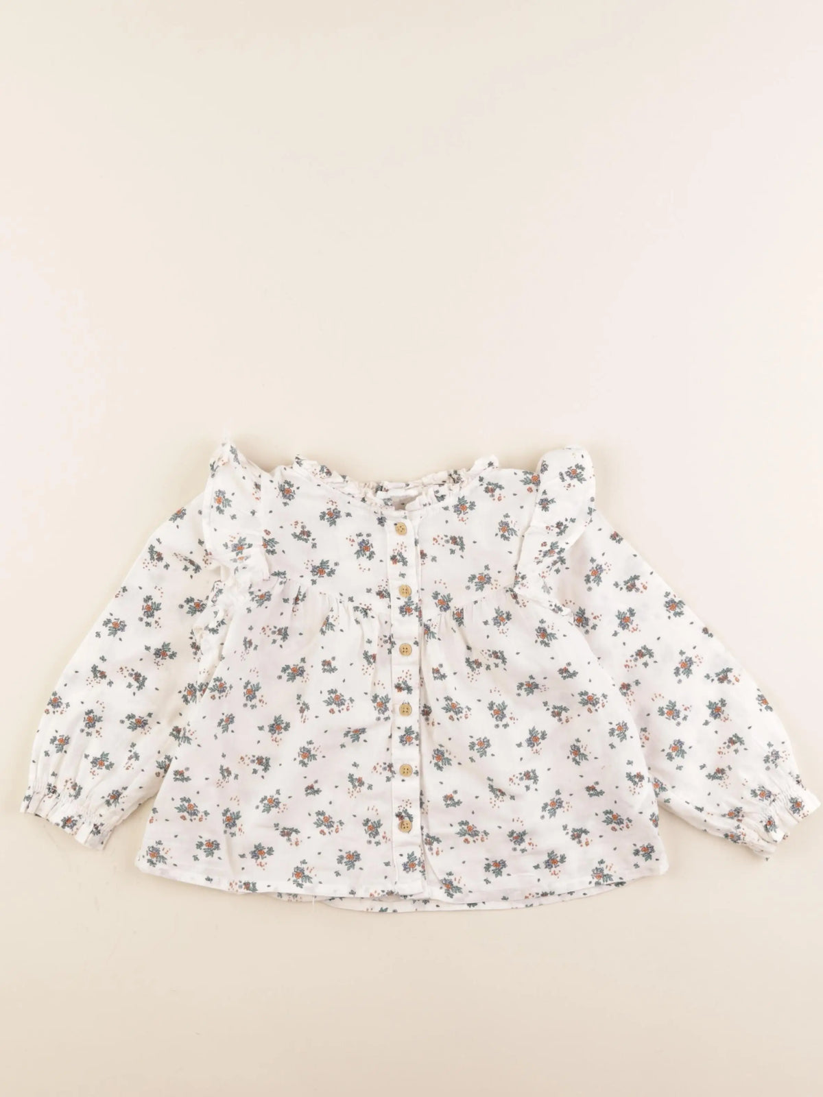 Vertbaudet - blouse multicolore - 2 ans
