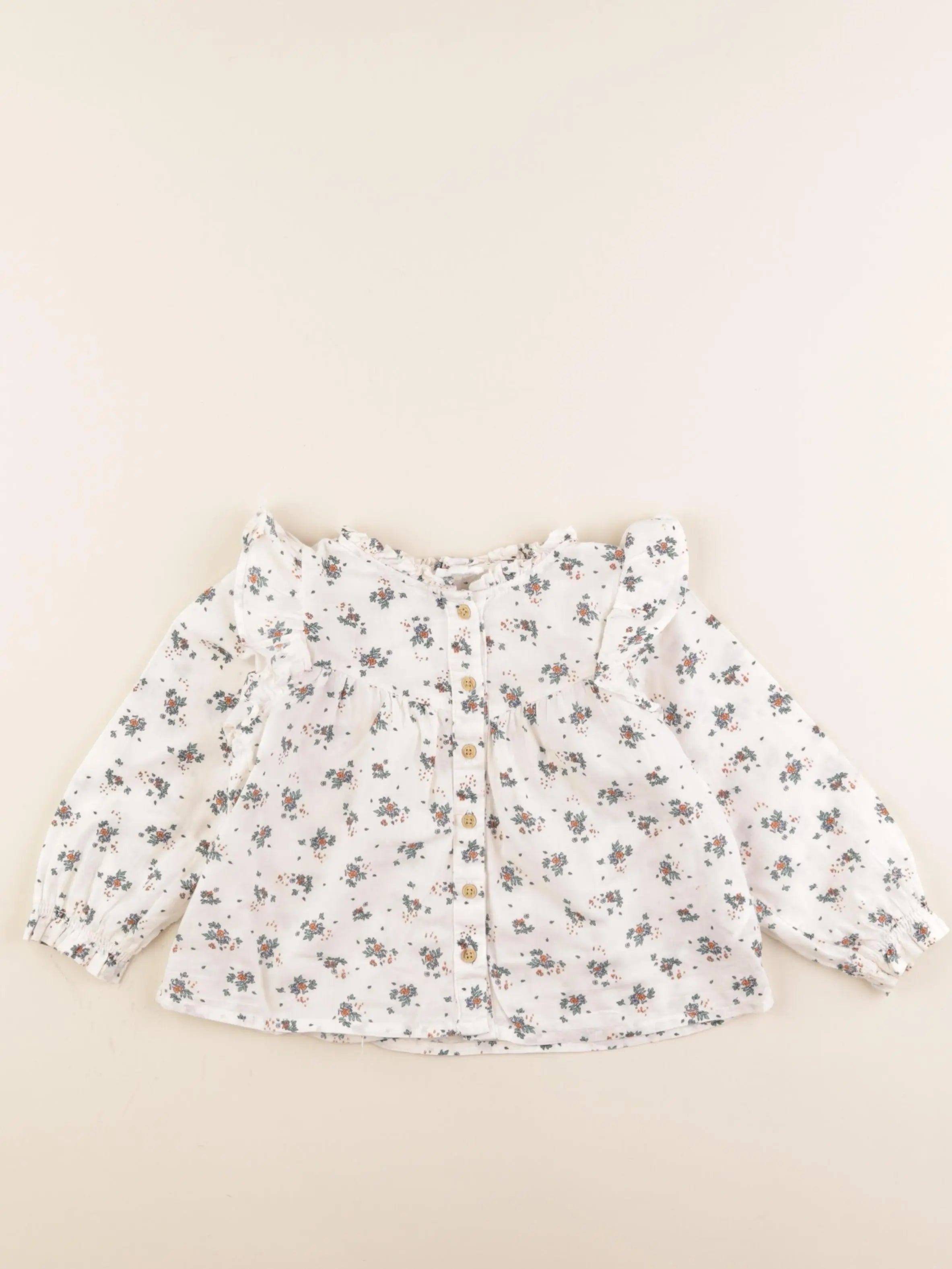 Vertbaudet - blouse multicolore - 2 ans