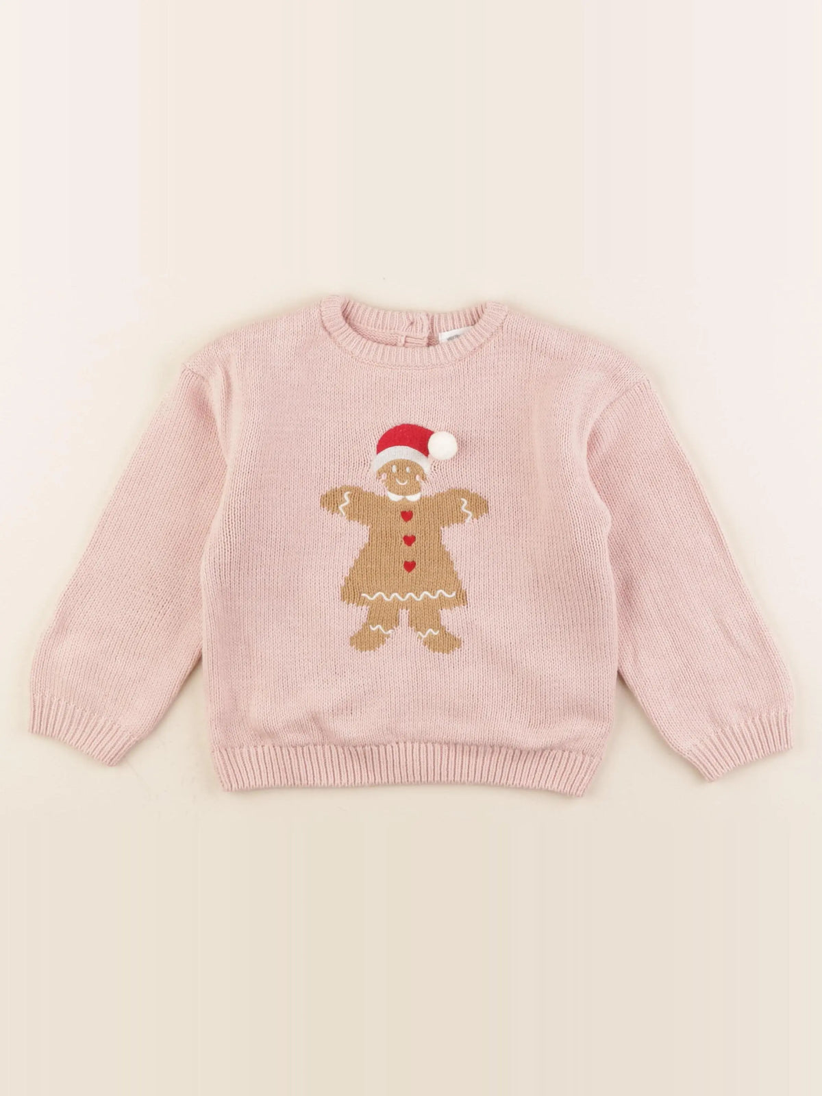 Vertbaudet - pull rose - 36 mois