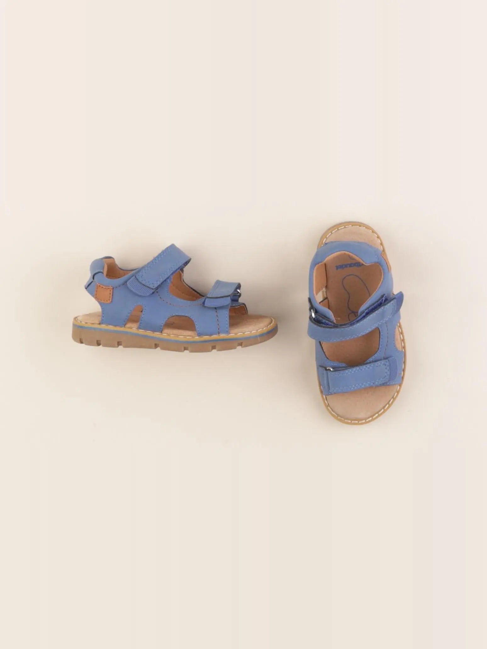 Vertbaudet - sandales bleu - pointure 24