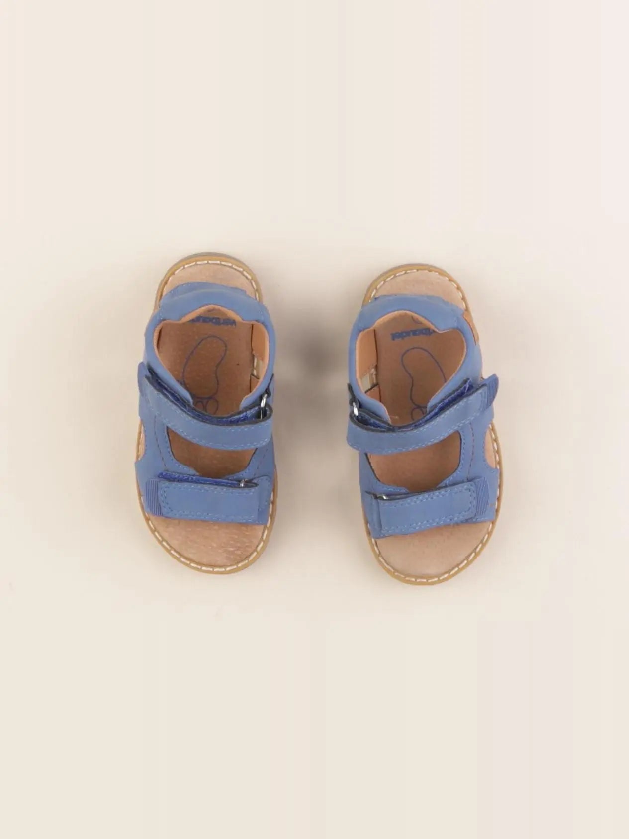 Vertbaudet - sandales bleu - pointure 24