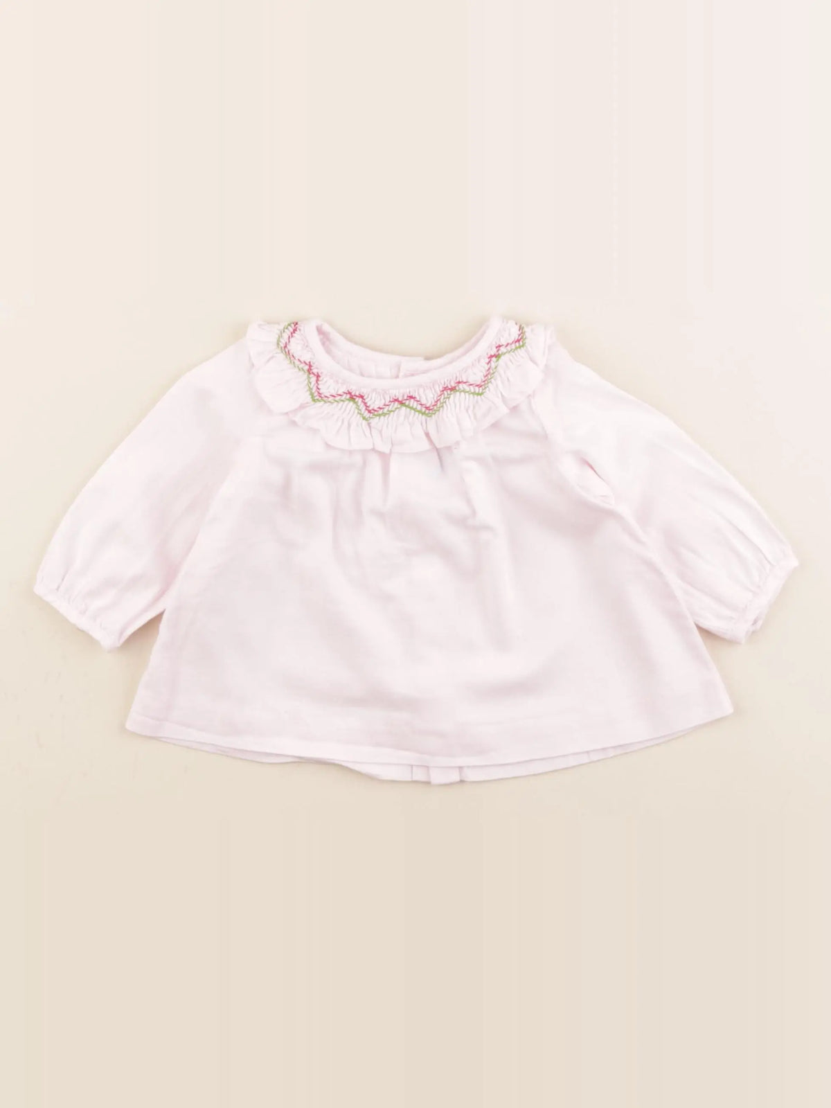 Jacadi - blouse rose - 6 mois