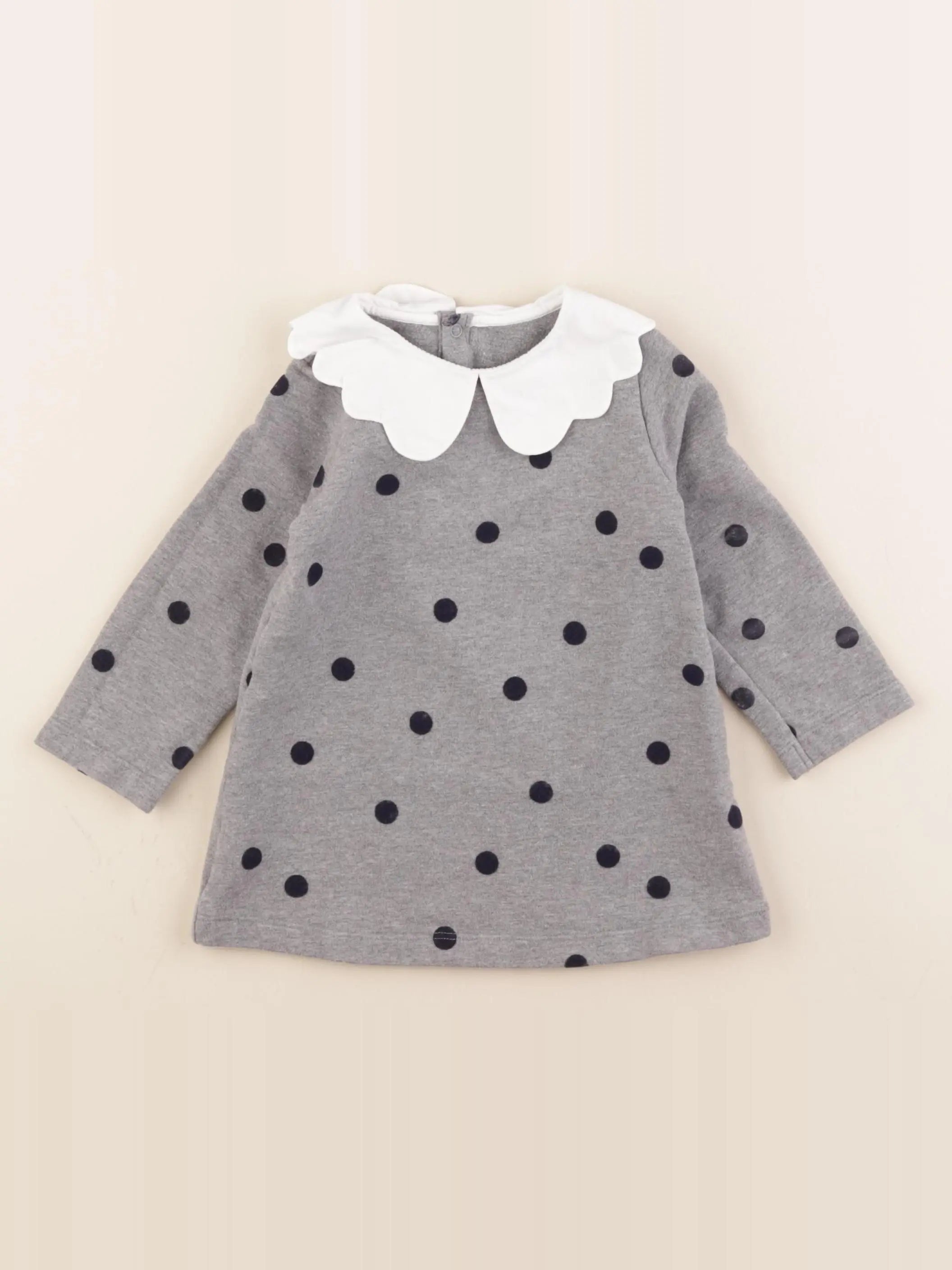 Jacadi - robe gris - 18 mois