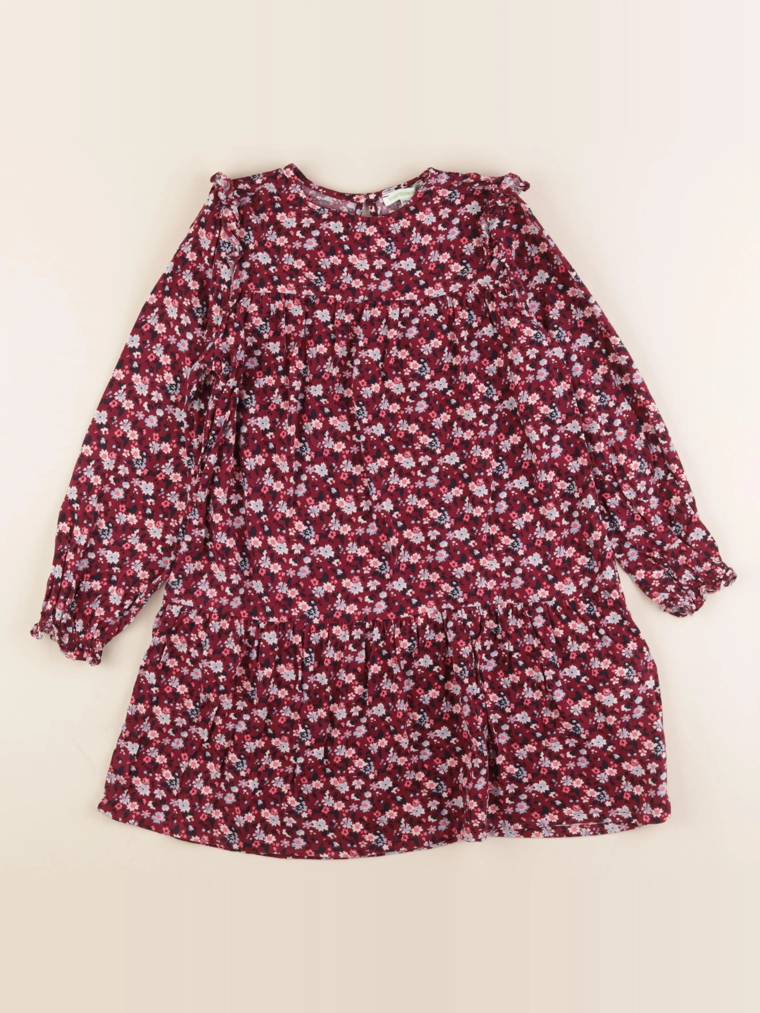 Vertbaudet - robe rose - 8 ans