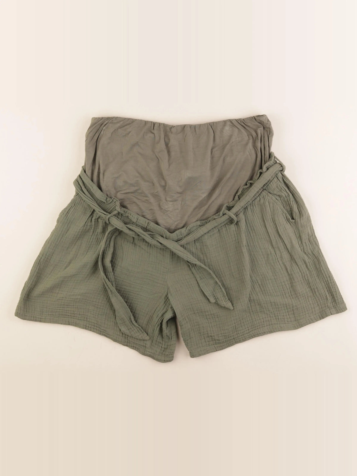 Envie de fraise - short grossesse vert - 46
