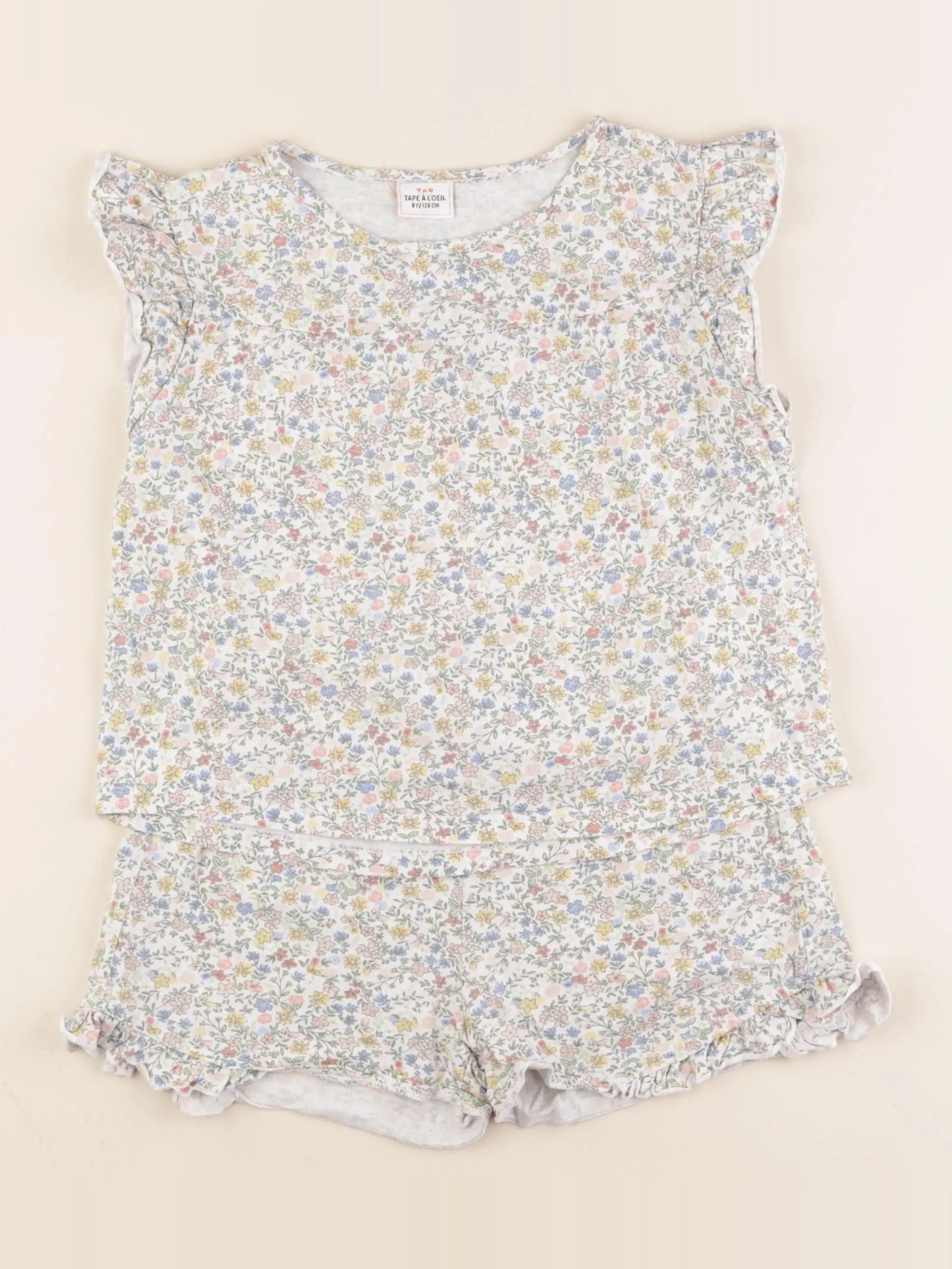 Tape à l'oeil - pyjama coton multicolore - 8 ans