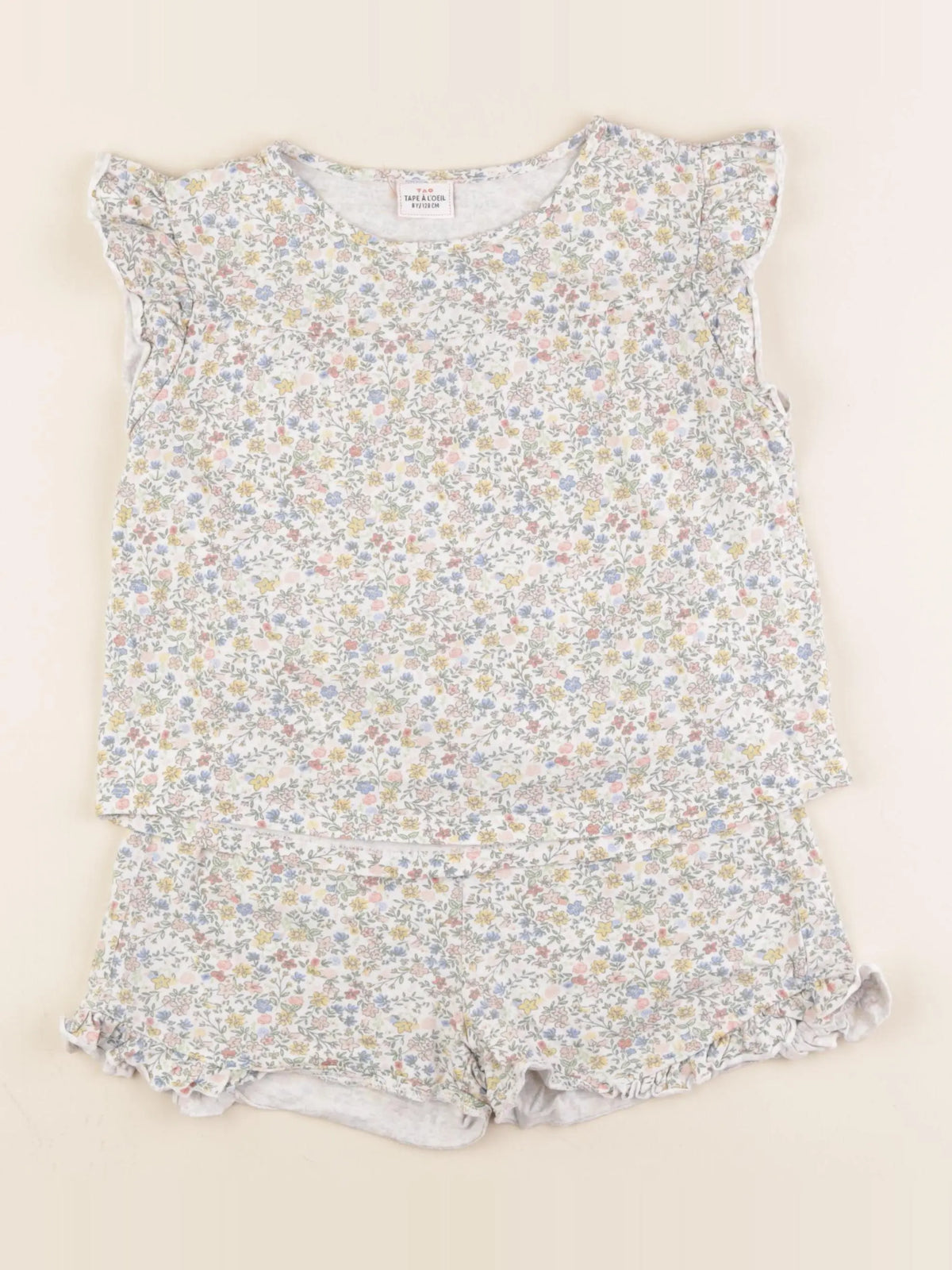 Tape à l'oeil - pyjama coton multicolore - 8 ans
