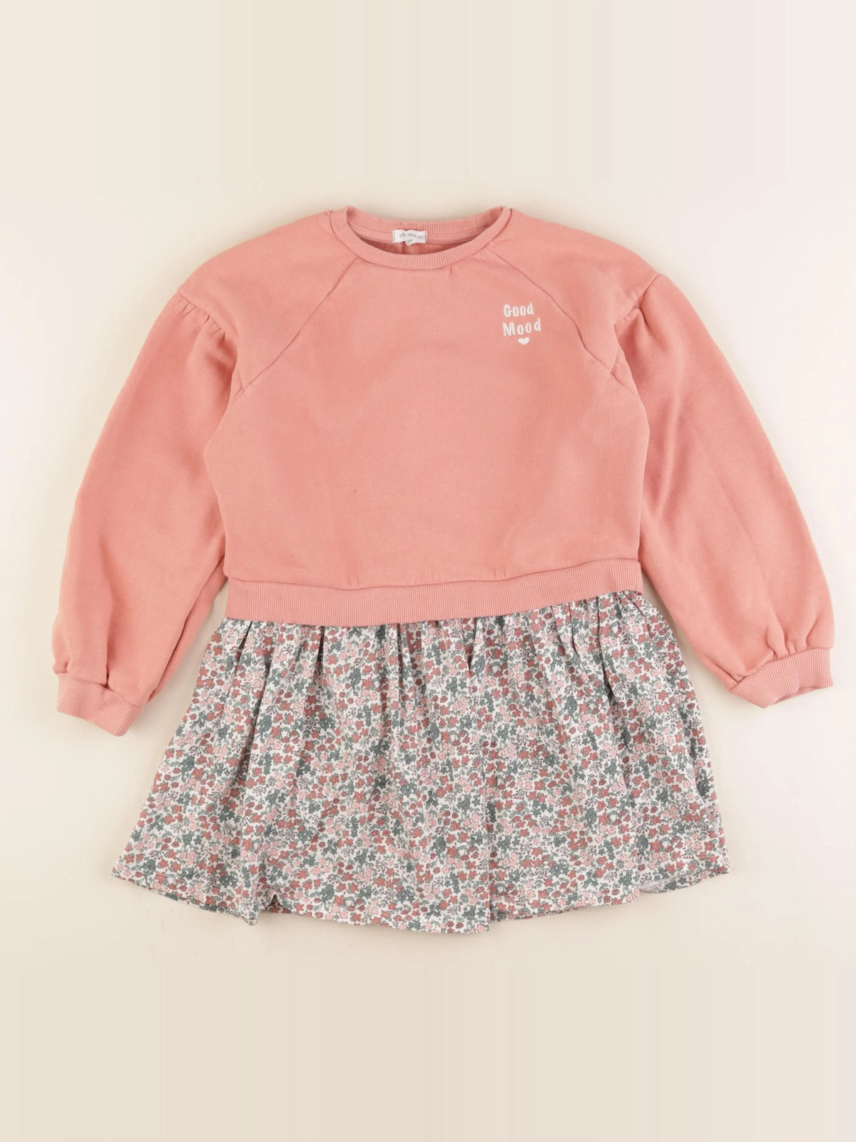 Vertbaudet - robe rose - 8 ans
