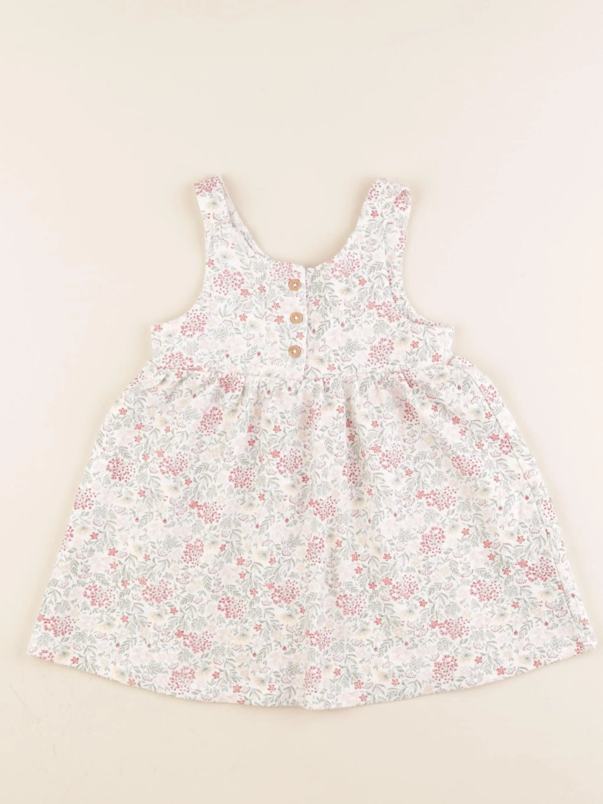 Vertbaudet - robe multicolore - 24 mois