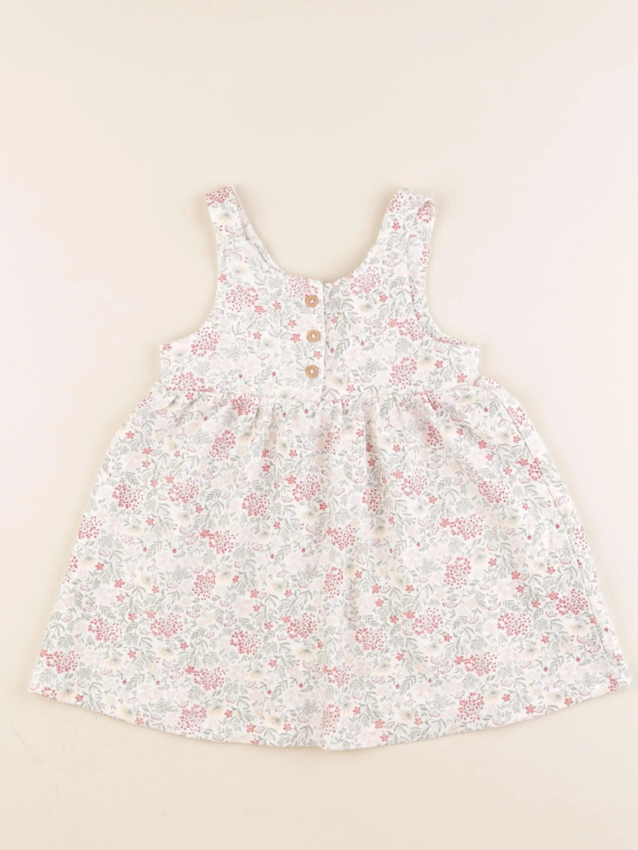 Vertbaudet - robe multicolore - 24 mois